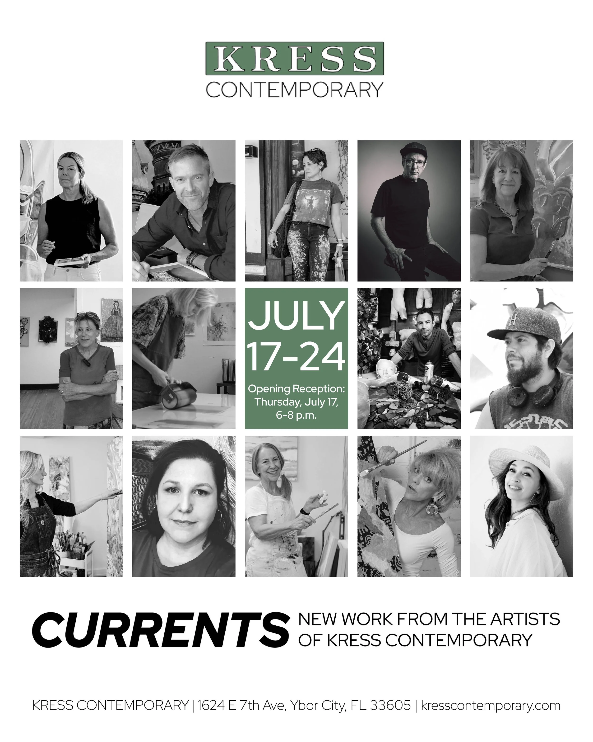 Opening Reception for Currents: New Work from the Artists of Kress Contemporary