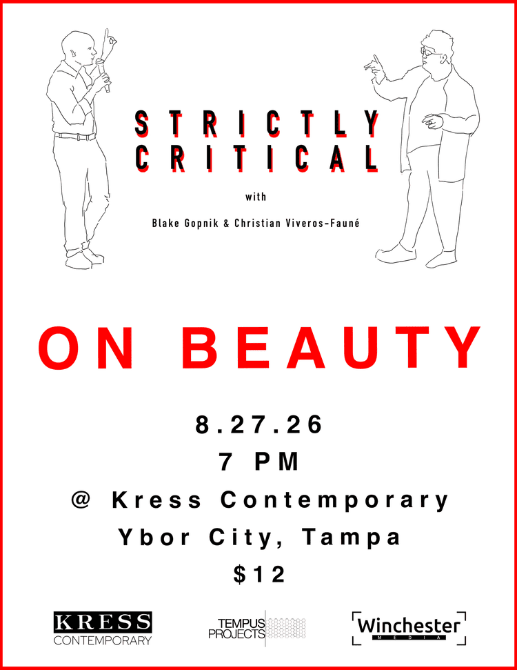 Strictly Critical: On Beauty