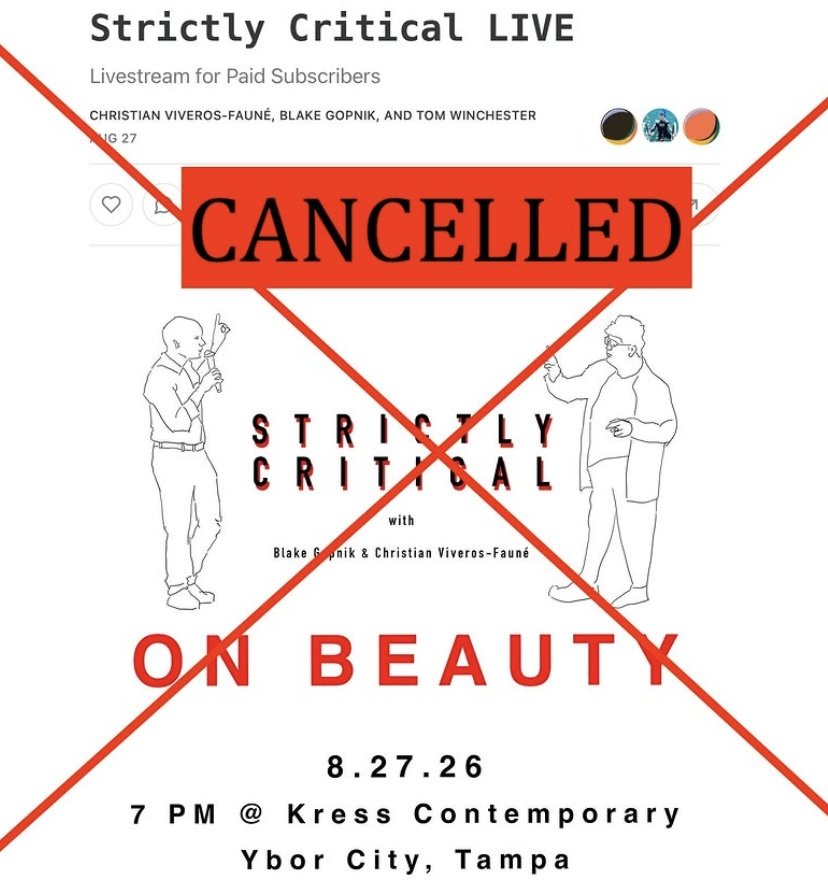 CANCELLED: Strictly Critical