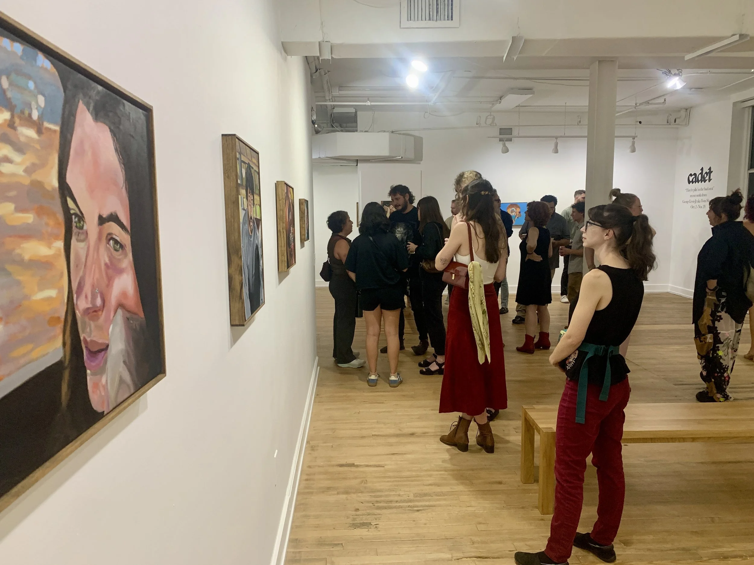 Image of Tempus Projects' gallery at Kress Contemporary.