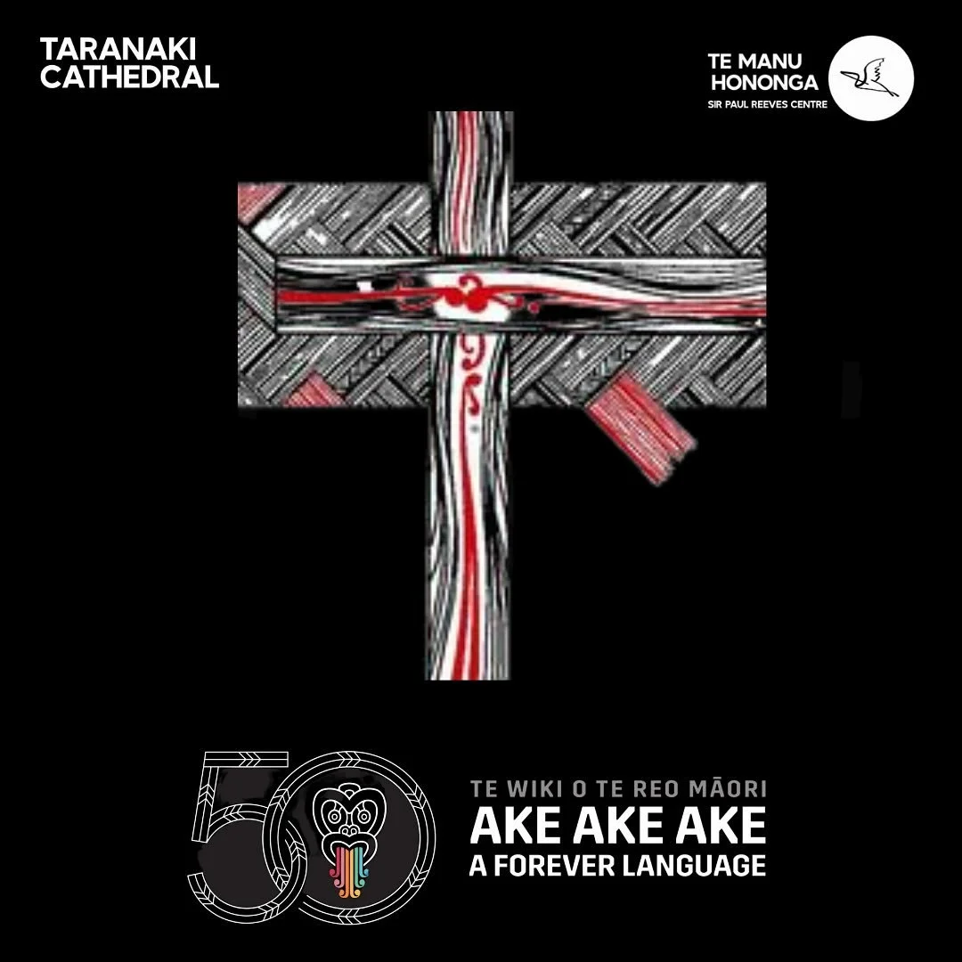 Te Wiki o te reo Māori continues with Hākari Tapu te reo Māori Eucharist Wednesday at 1pm in Te Whare Hononga 💒
