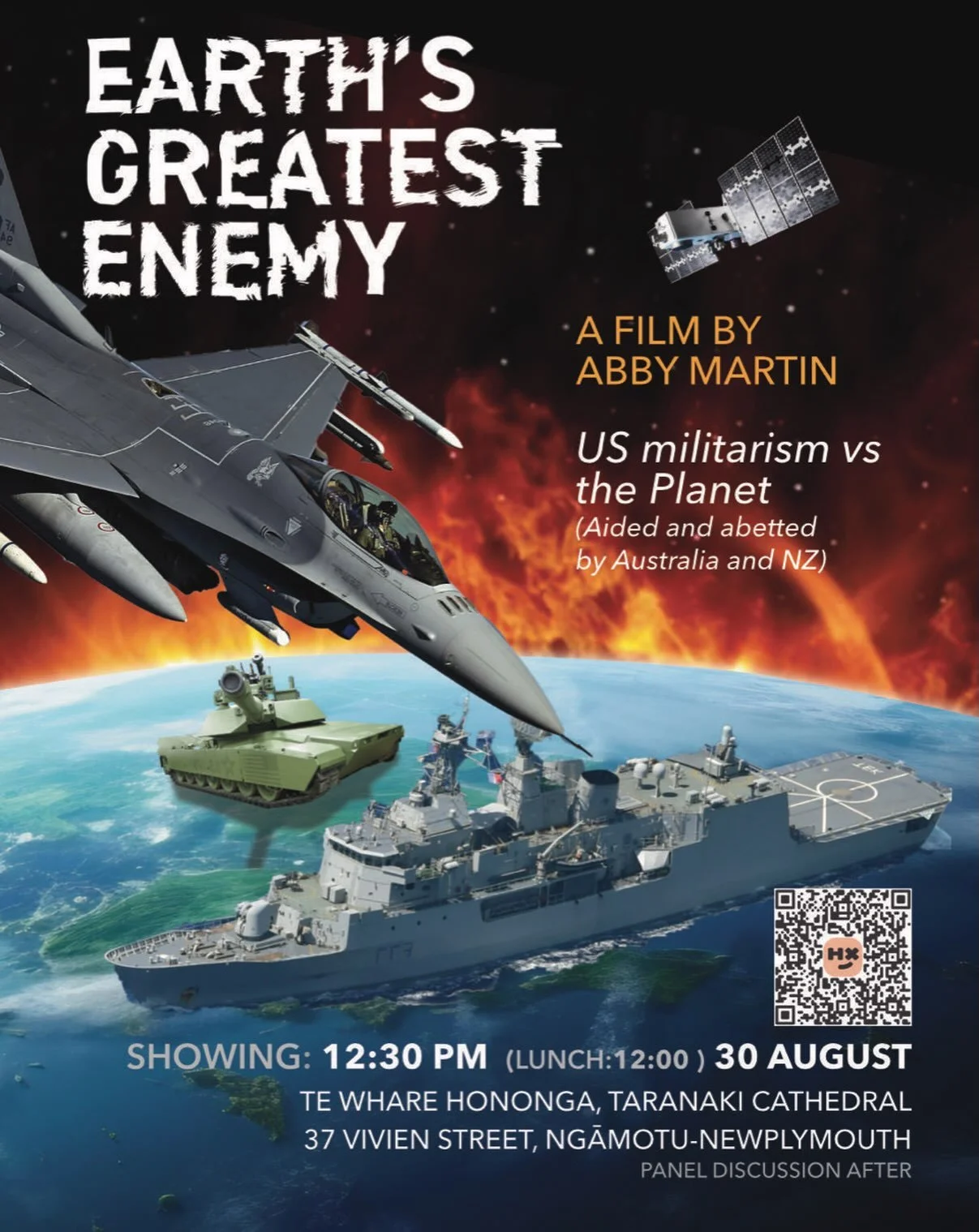 Earth&rsquo;s Greatest Enemy is the second feature documentary from journalist and filmmaker Abby Martin (Gaza Fights For Freedom), co-directed with her husband, Iraq War Veteran Mike Prysner. The film investigates the planetary and human cost of the