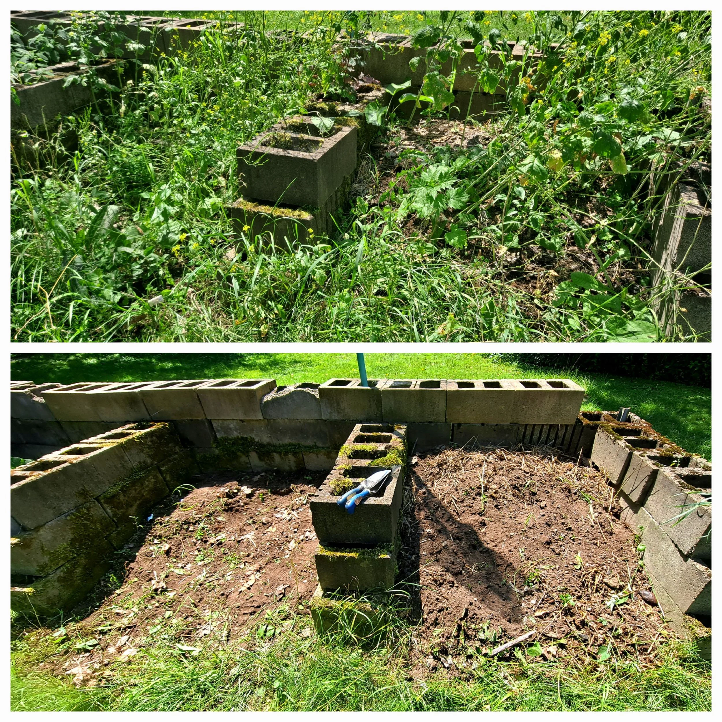Karen Singh - Weeded the compost area