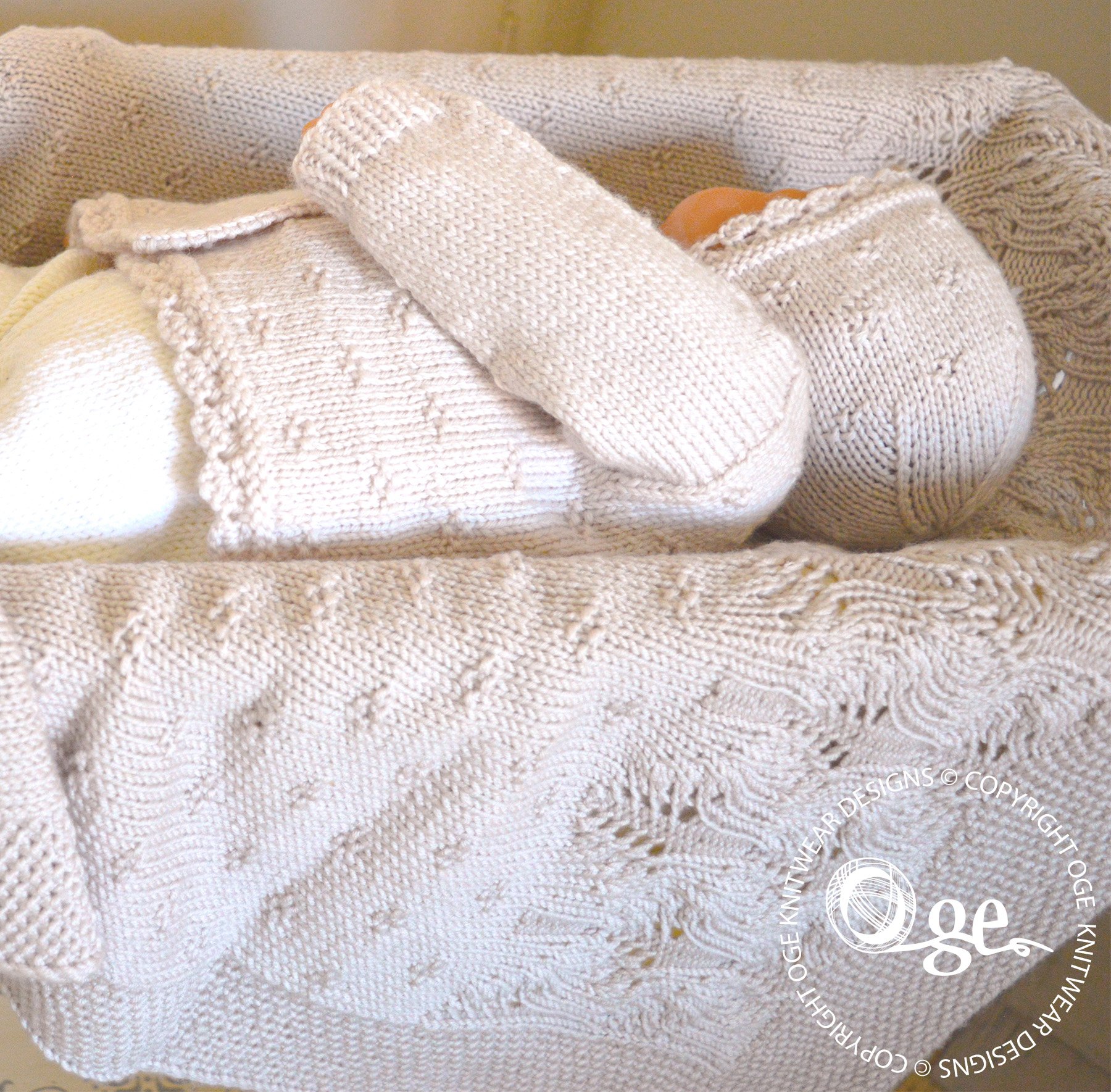 KNITTING PATTERN -- Elise Set - P283 (A)