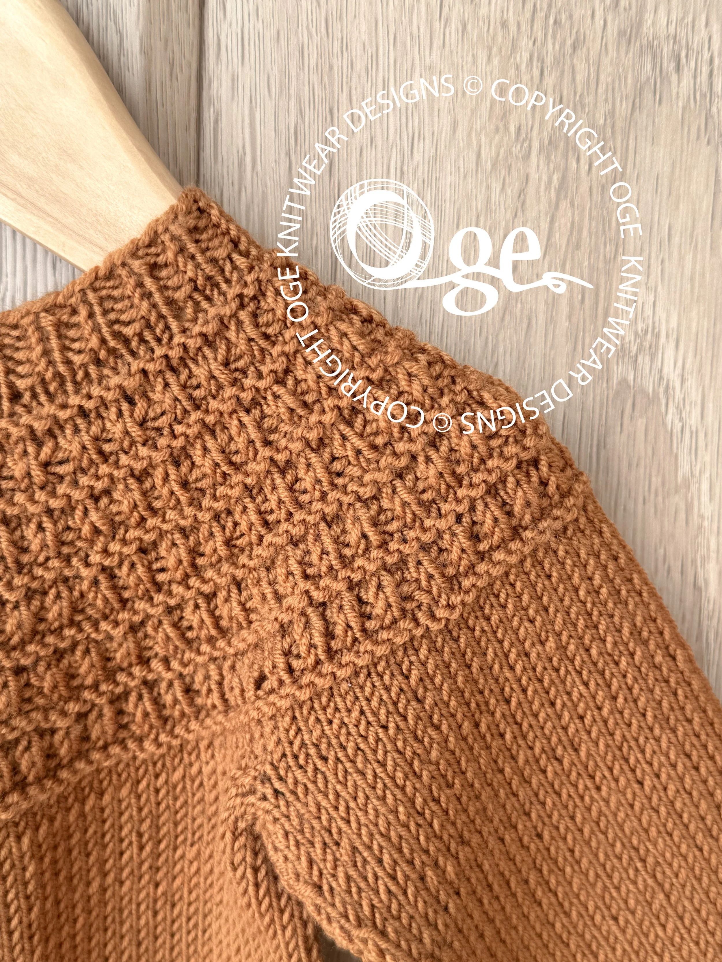 KNITTING PATTERN               -- Top Down Raven Falls Cardigan - P262