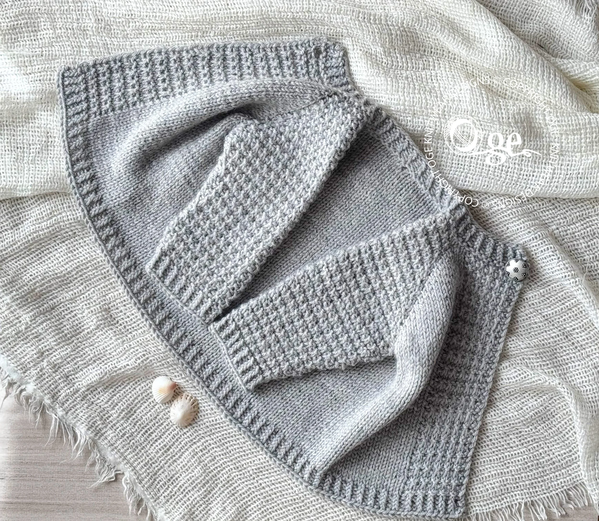 KNITTING PATTERN -- Jardin Cardigan - P248