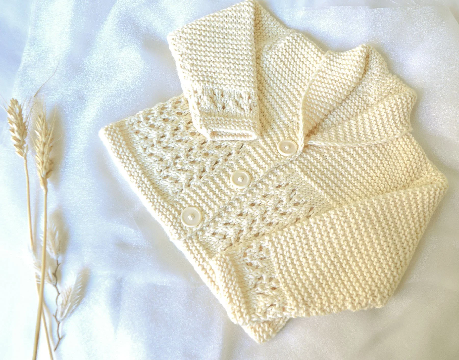 KNITTING PATTERN -- Persimmon Sweater - P165