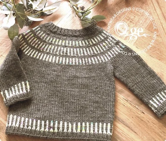 KNITTING PATTERN -- Binx Sweater - P174