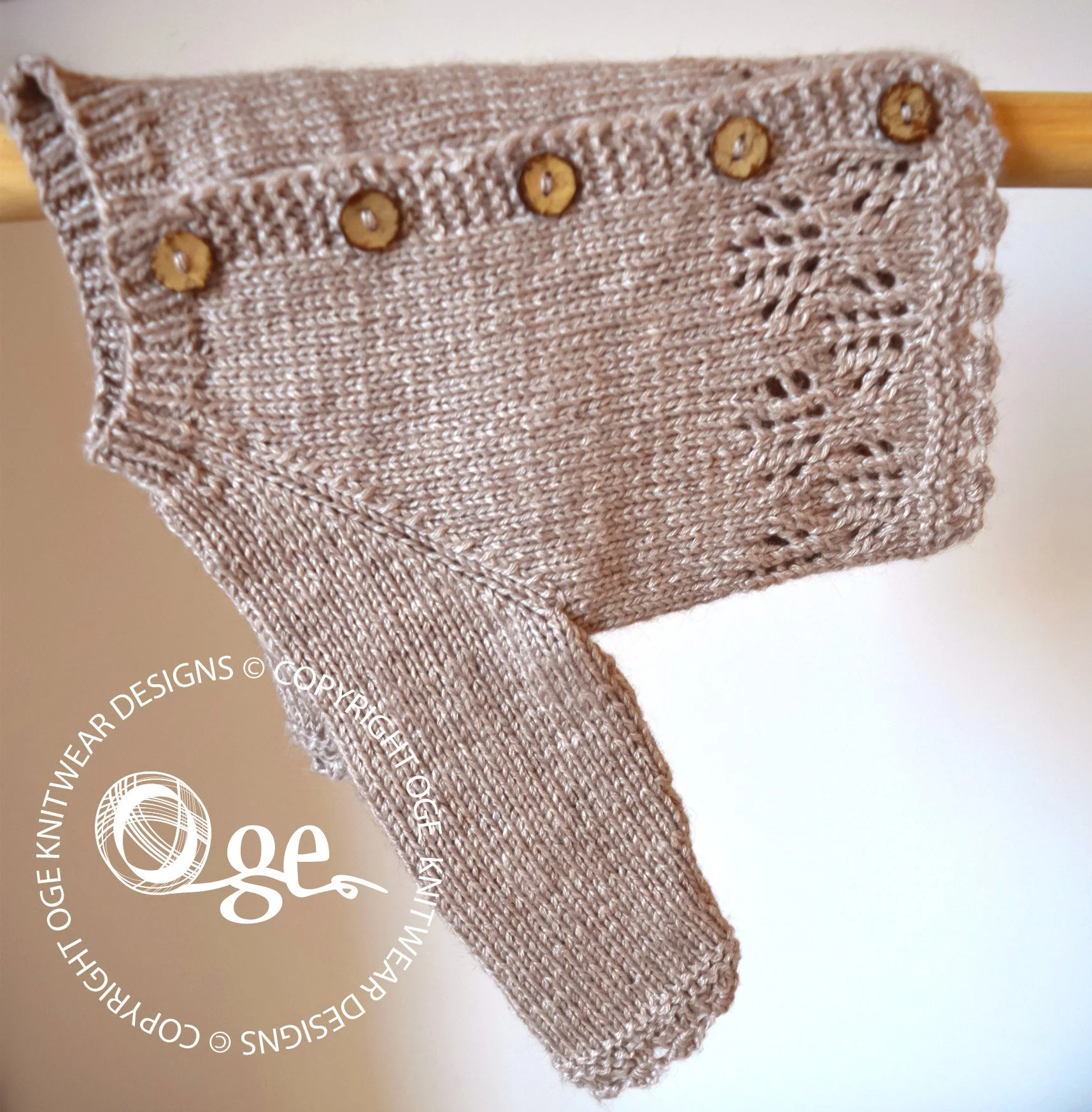 KNITTING PATTERN -- Periwinks Cardigan - P292