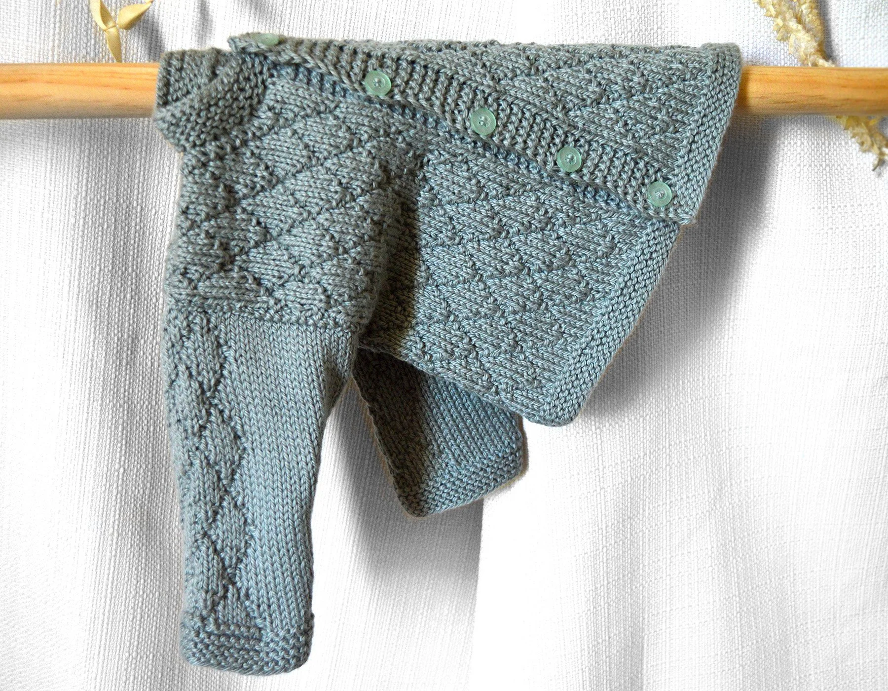 KNITTING PATTERN -- Merlin Jacket - P251 — OGE Knitwear Designs