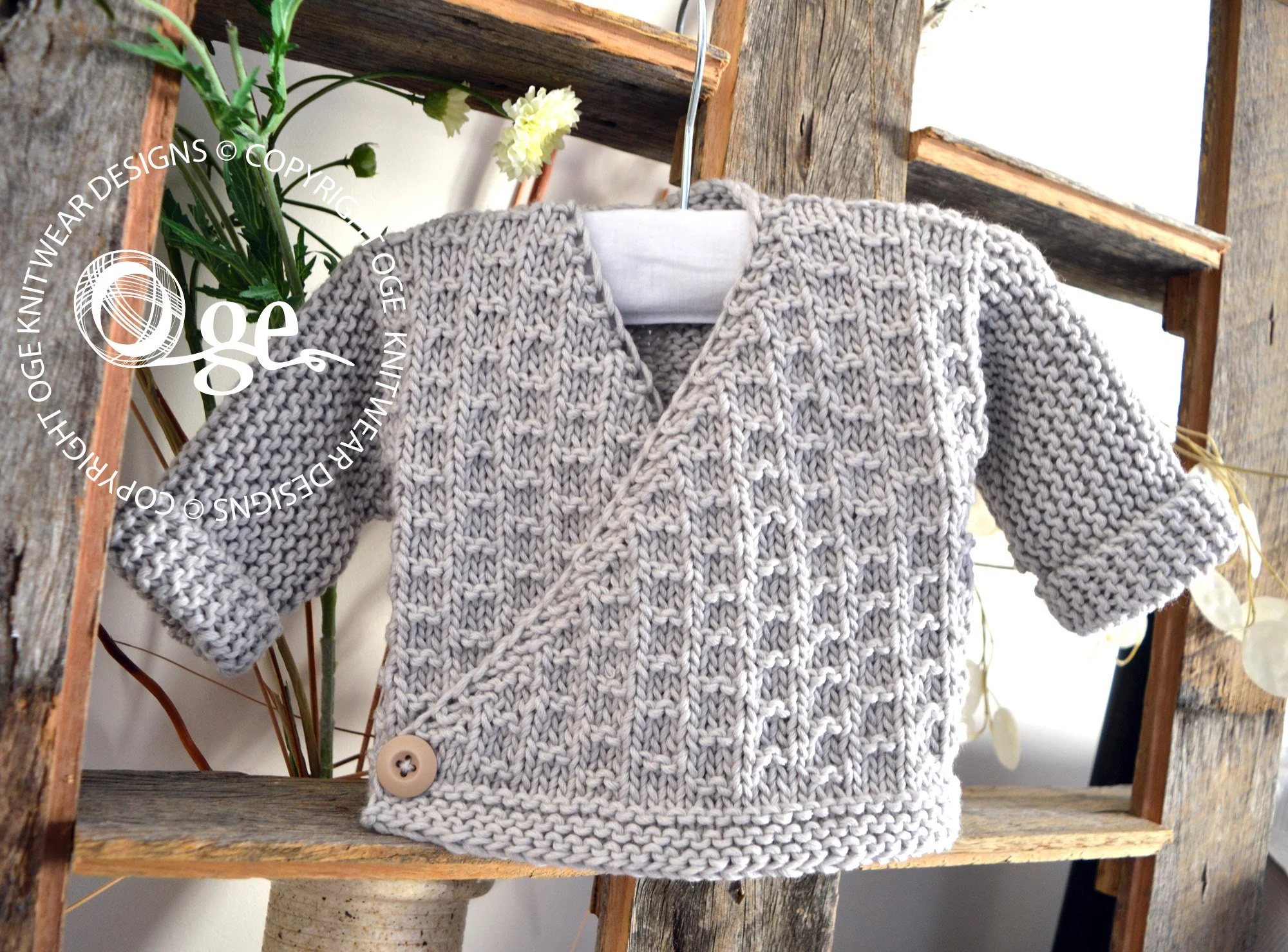 KNITTING PATTERN -- Avonlea Cross Over Top – P146