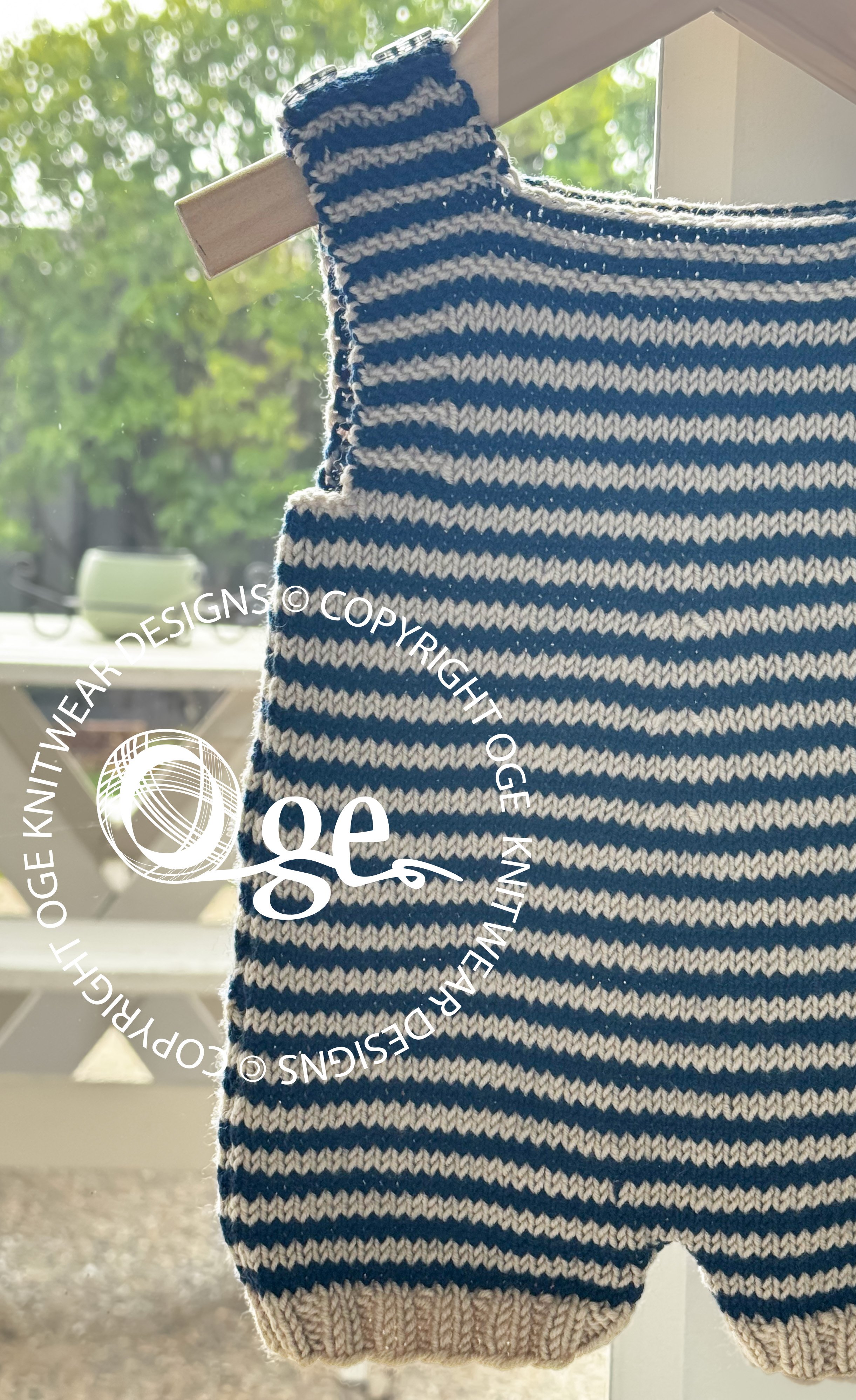 KNITTING PATTERN -- Romper, Shorts and Helmet - P125 (C)