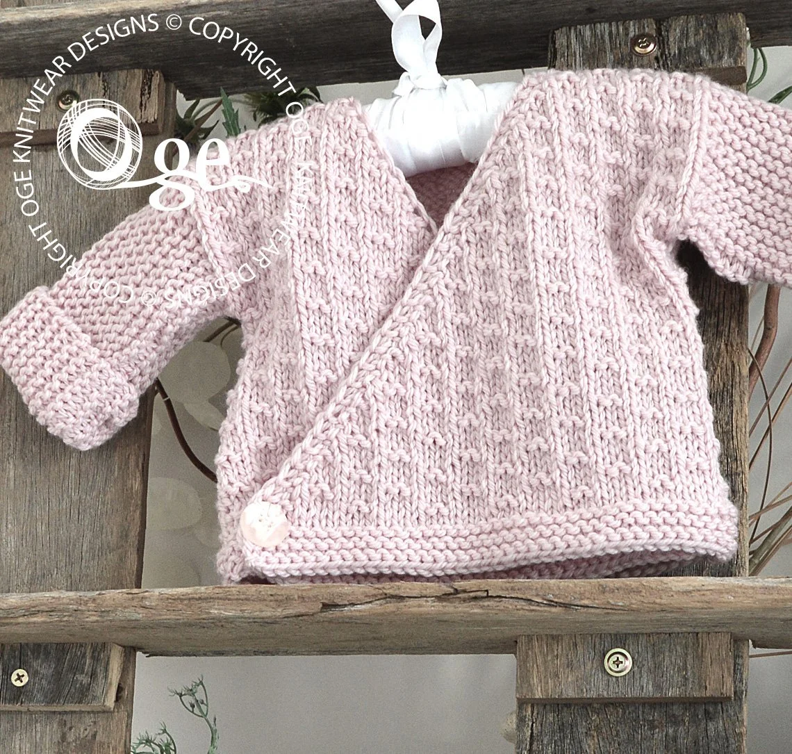 KNITTING PATTERN -- Avonlea Cross Over Top – P146