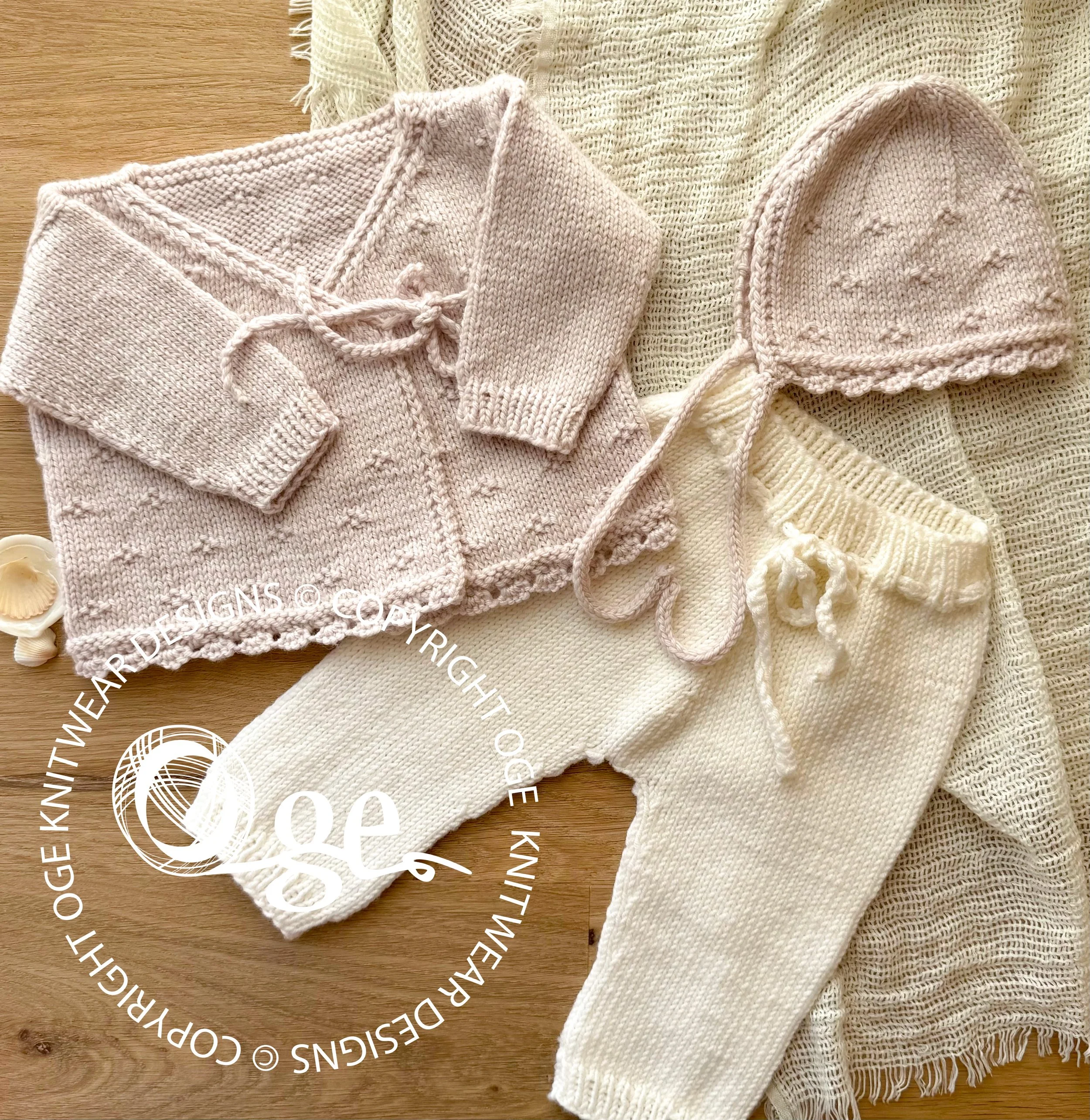 KNITTING PATTERN -- Elise Set - P283 (A)