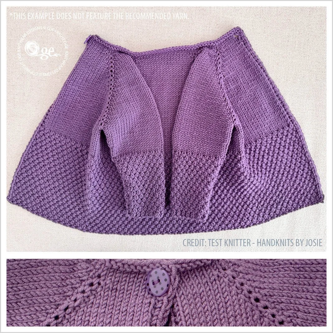 KNITTING PATTERN -- Hopscotch Top Down - P286