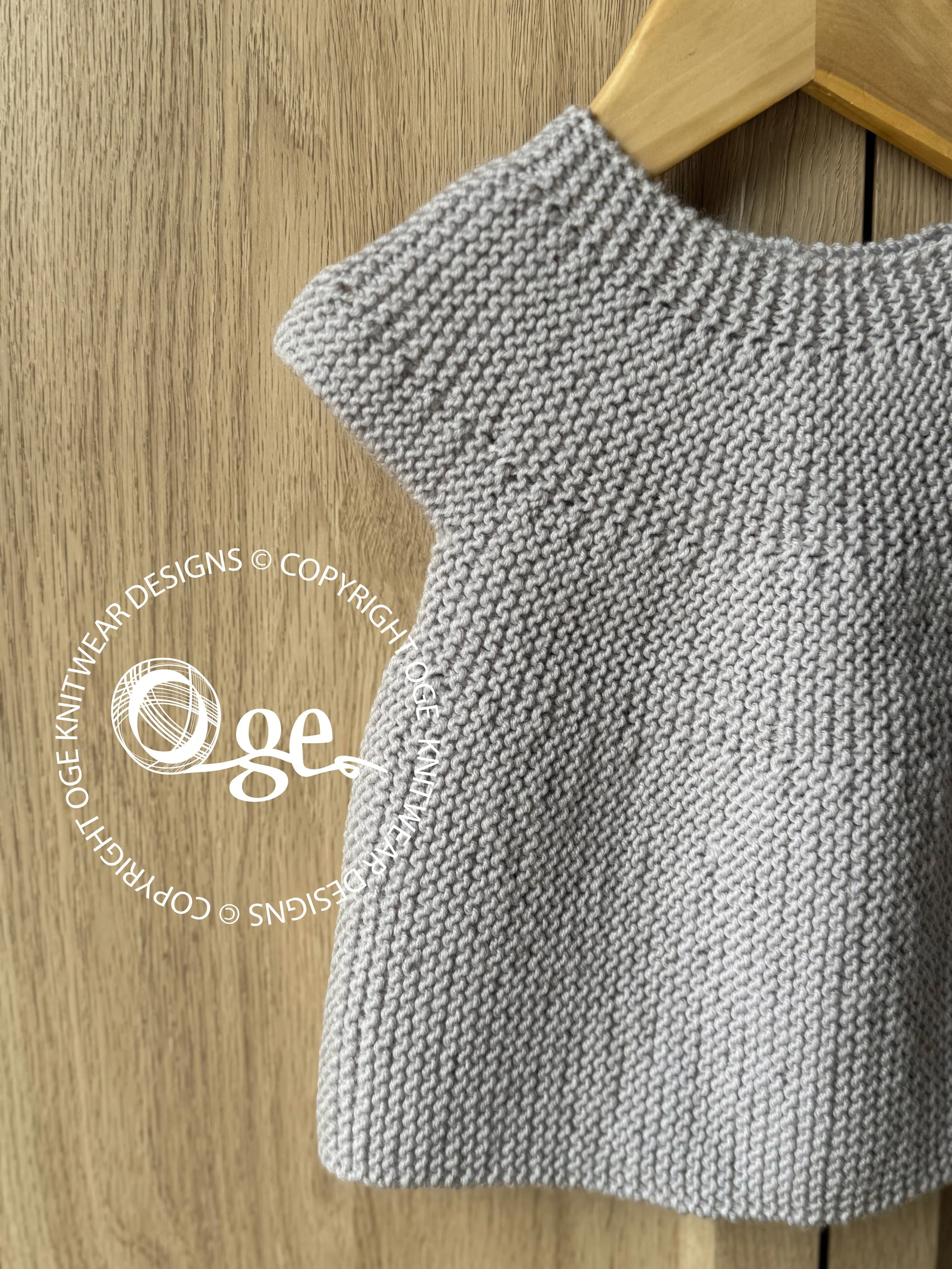 KNITTING PATTERN -- Baby Angel Top - P057