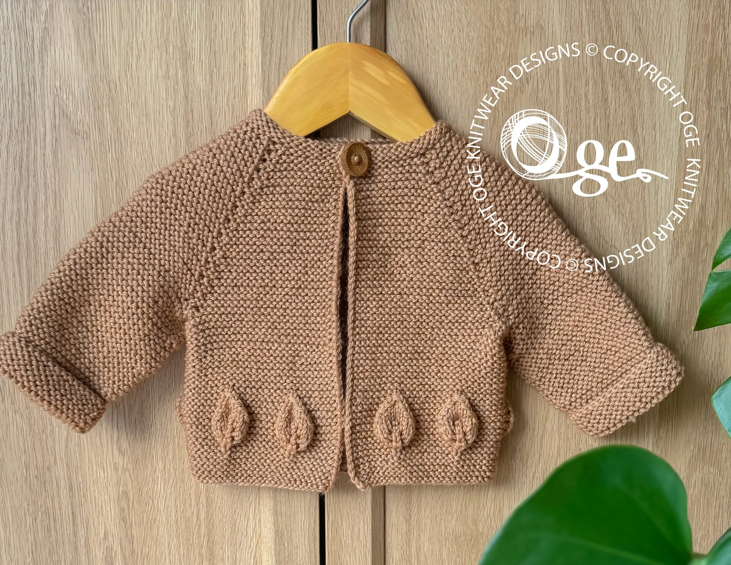 KNITTING PATTERN -Amber Fall Cardigan - P307