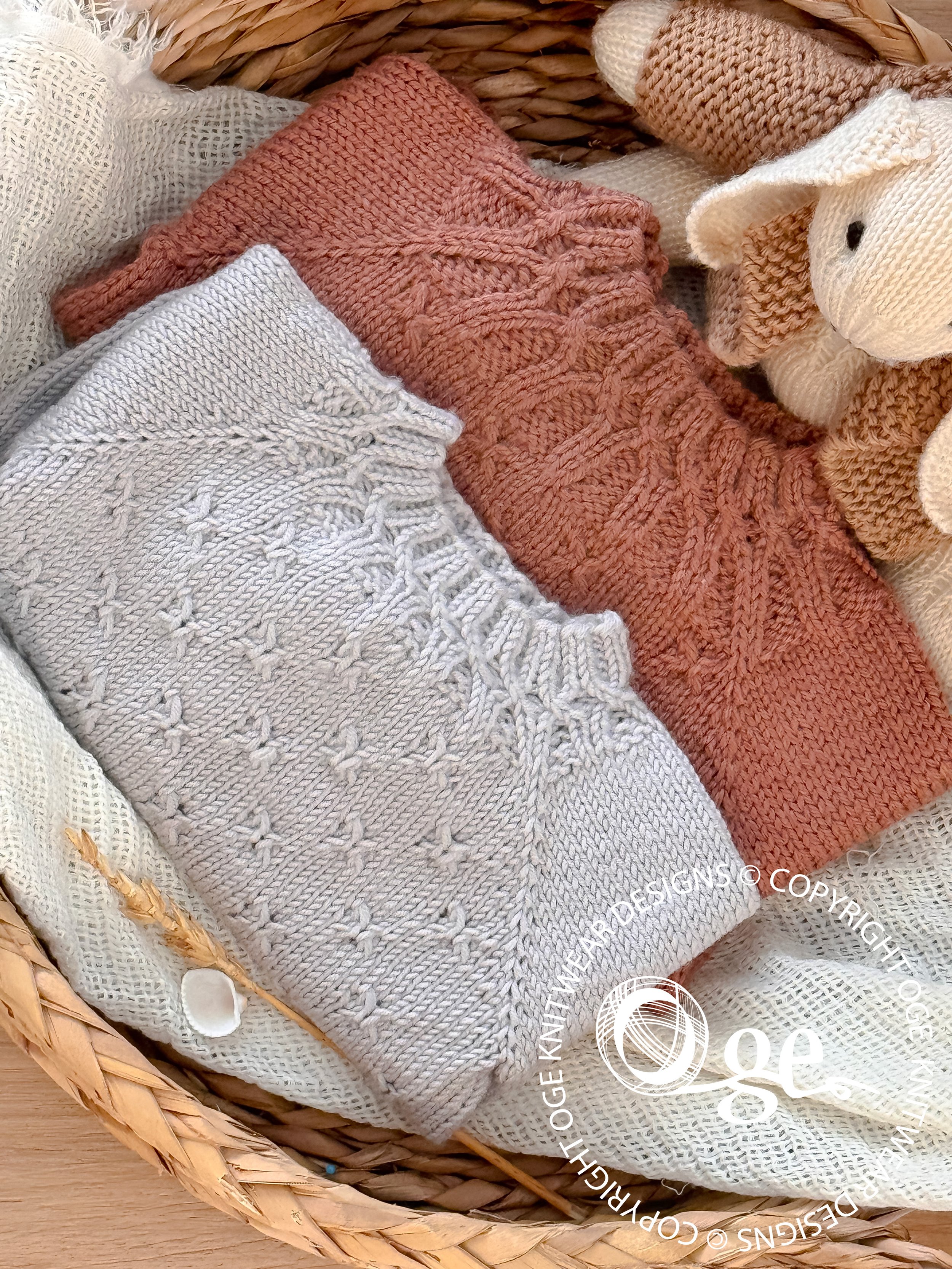 KNITTING PATTERN -- Butterfly Sweater - P299