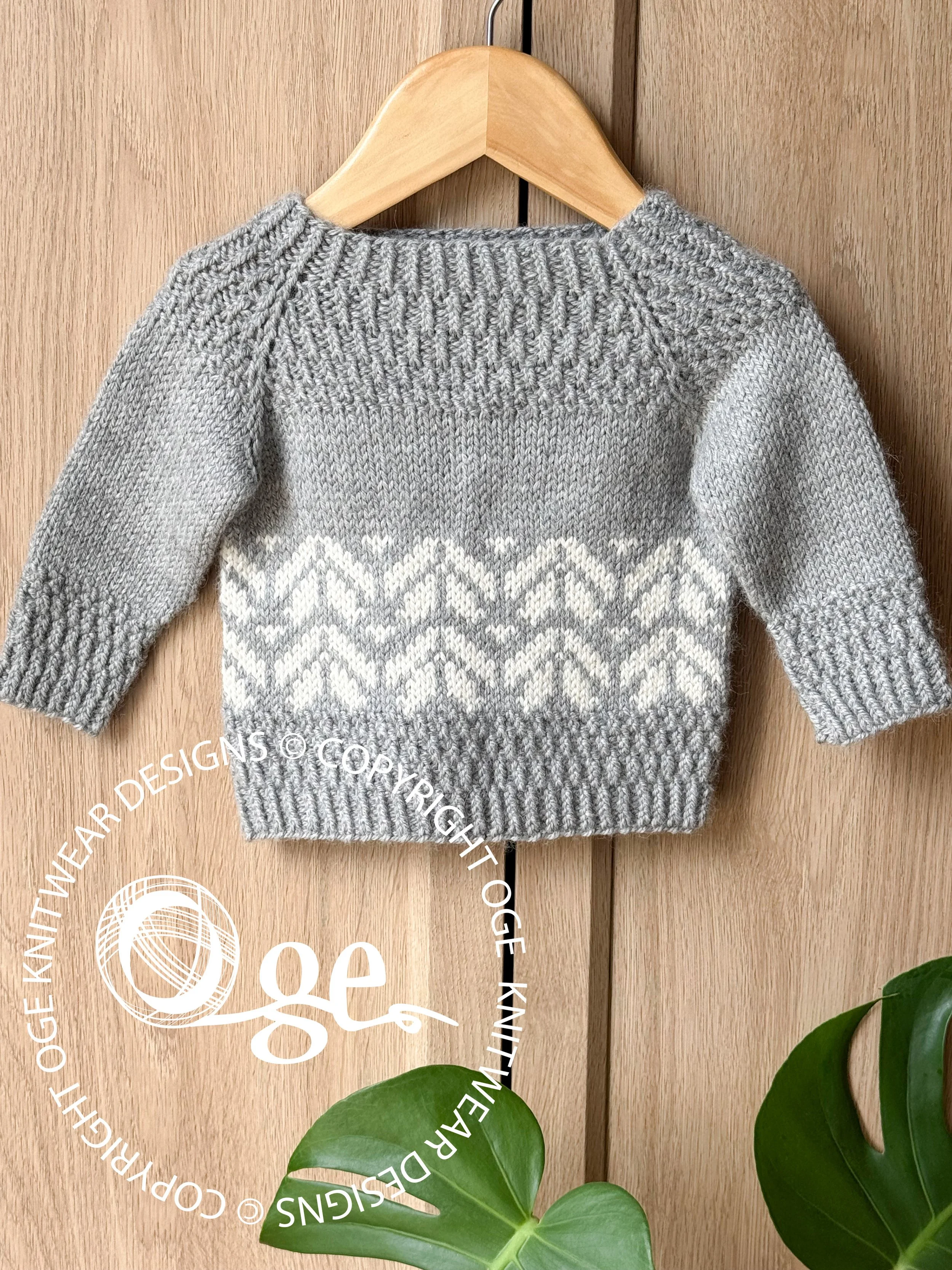 KNITTING PATTERN -- Stranden Sweater - P222
