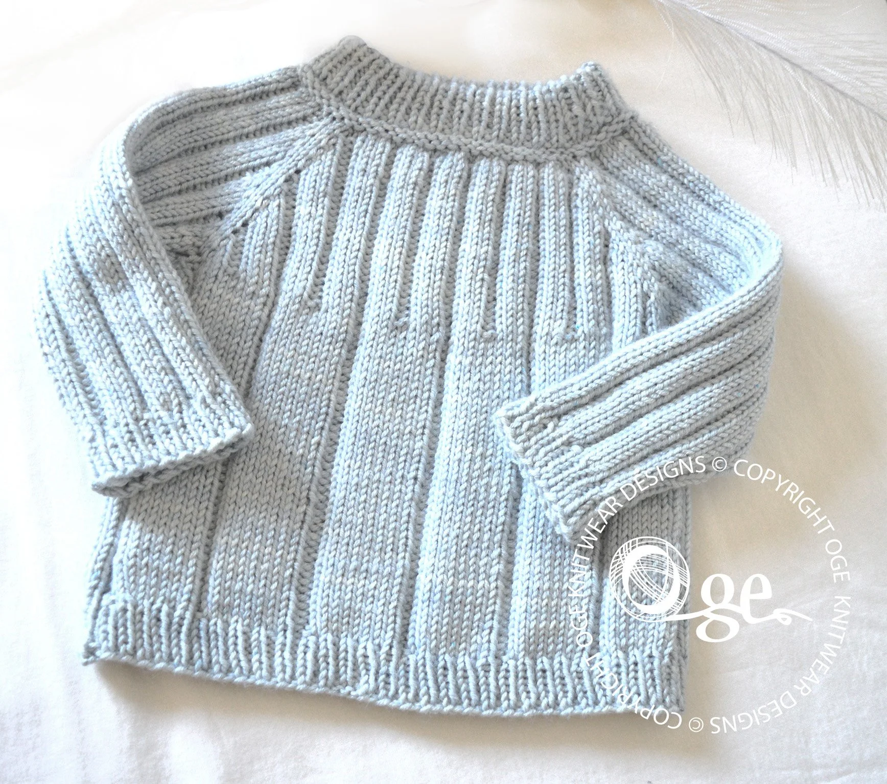 KNITTING PATTERN -- Linsey Sweater - P295