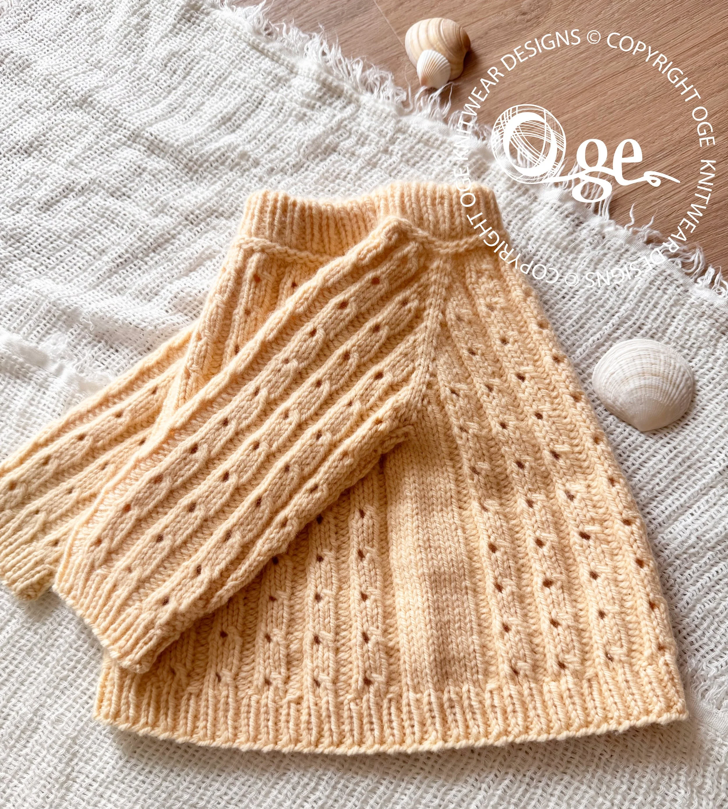KNITTING PATTERN -- Lucania Sweater - P298