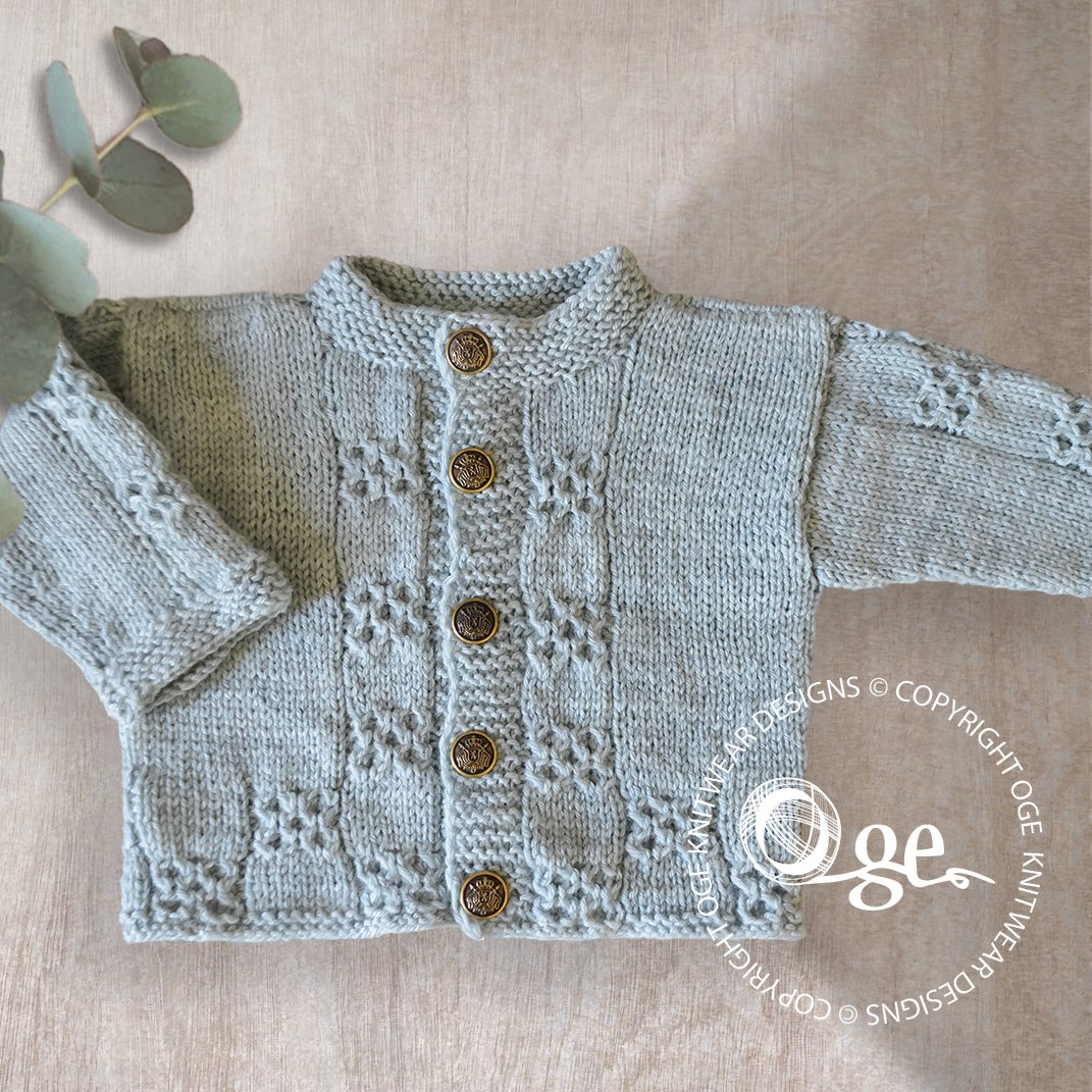 KNITTING PATTERN -- Silvela Cardigan - P239
