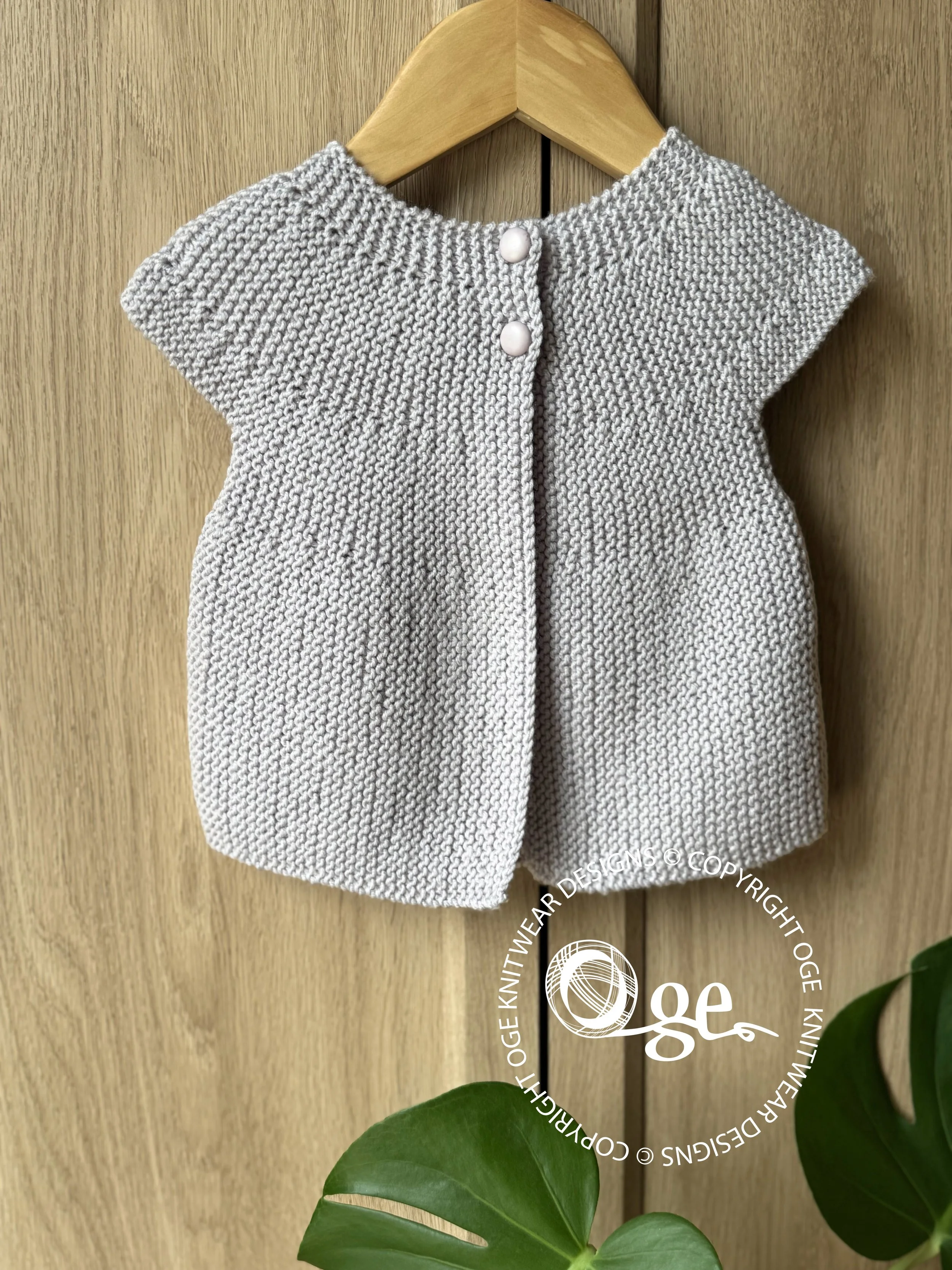 KNITTING PATTERN -- Baby Angel Top - P057