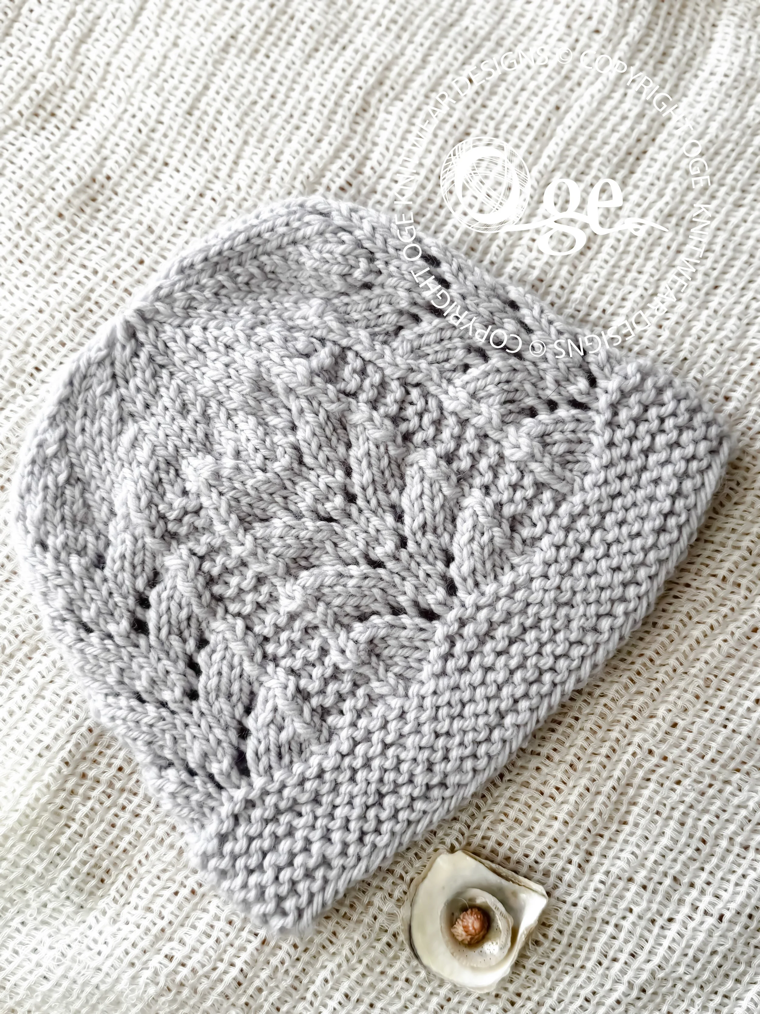 KNITTING PATTERN -- Norwegian Fir (Hat) - P310
