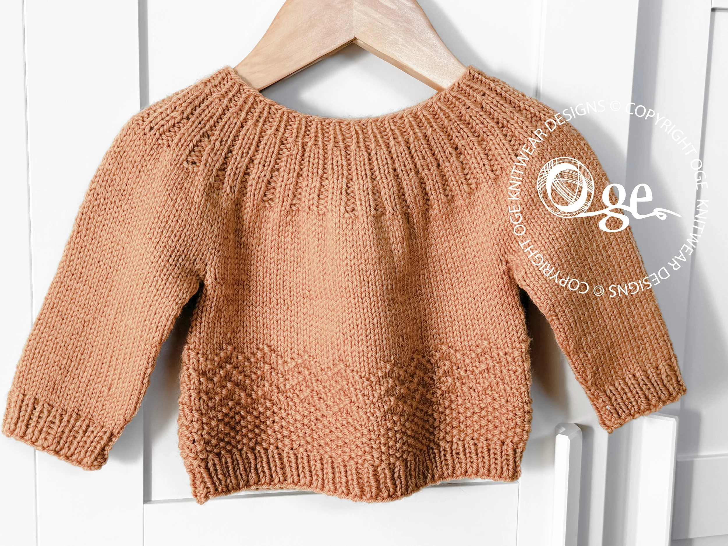 KNITTING PATTERN -- Sandefjord Sweater - P255