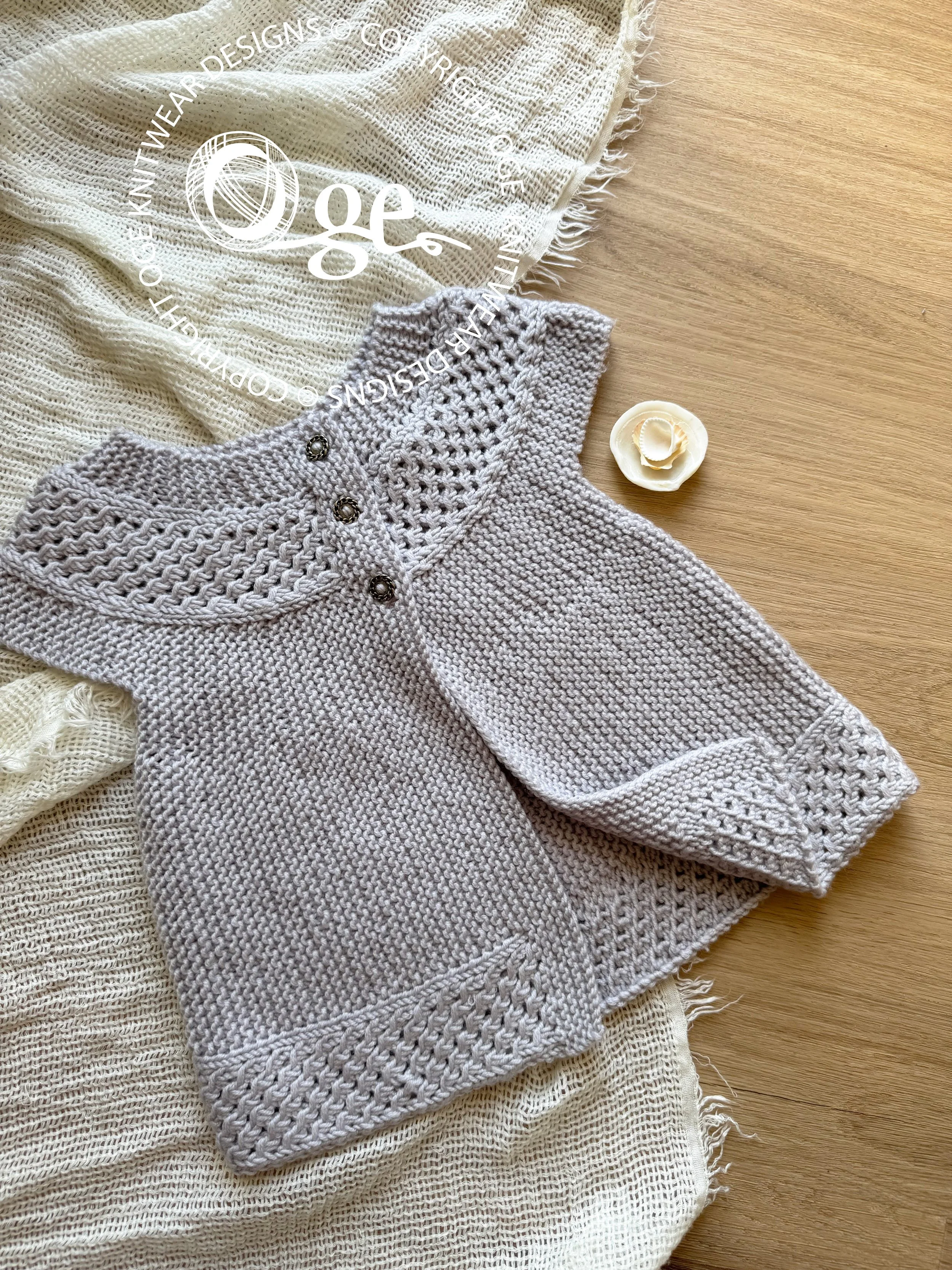 KNITTING PATTERN -- Baby Angel Top - P057