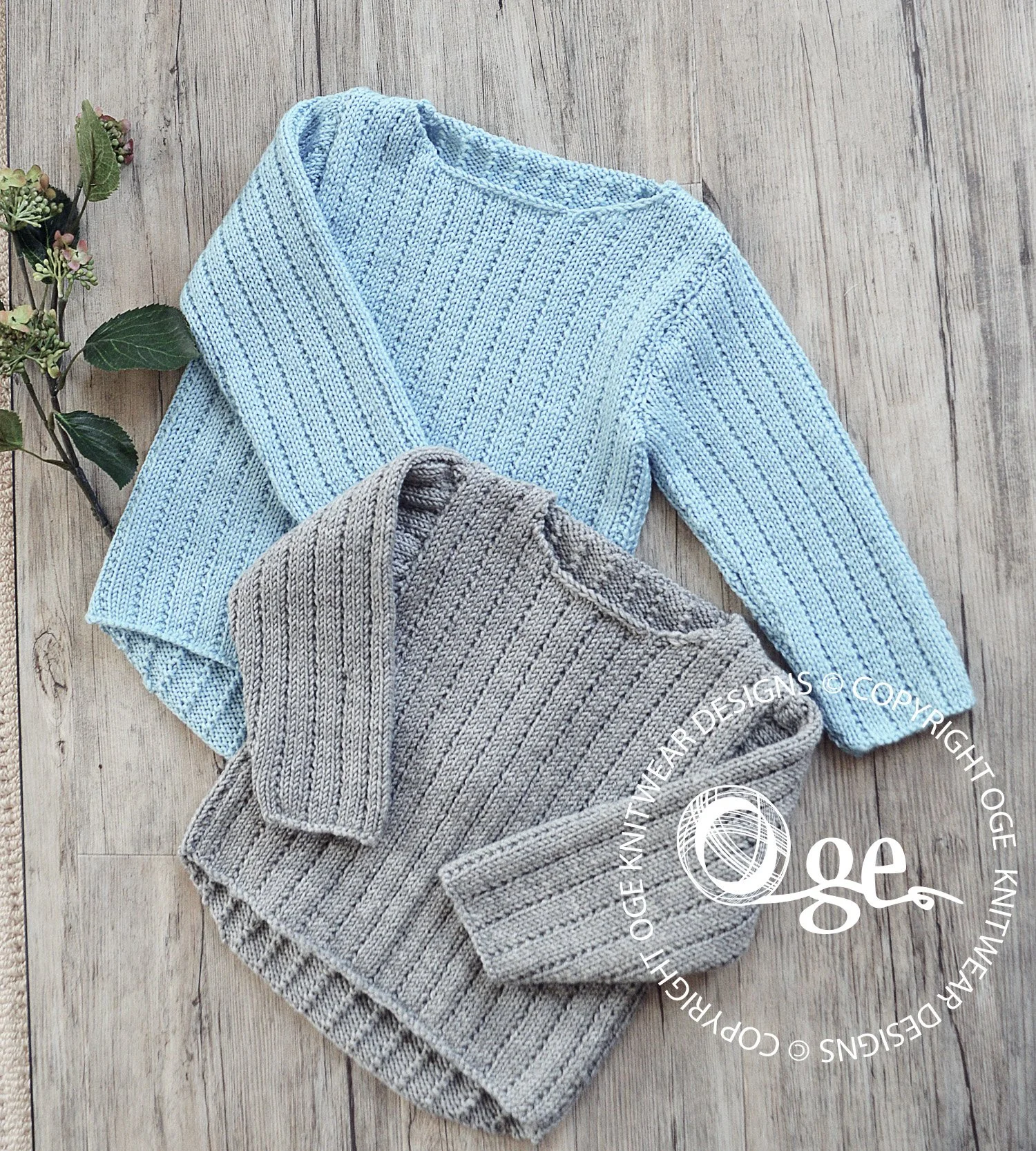 KNITTING PATTERN -- Shabby chick weekender - P049