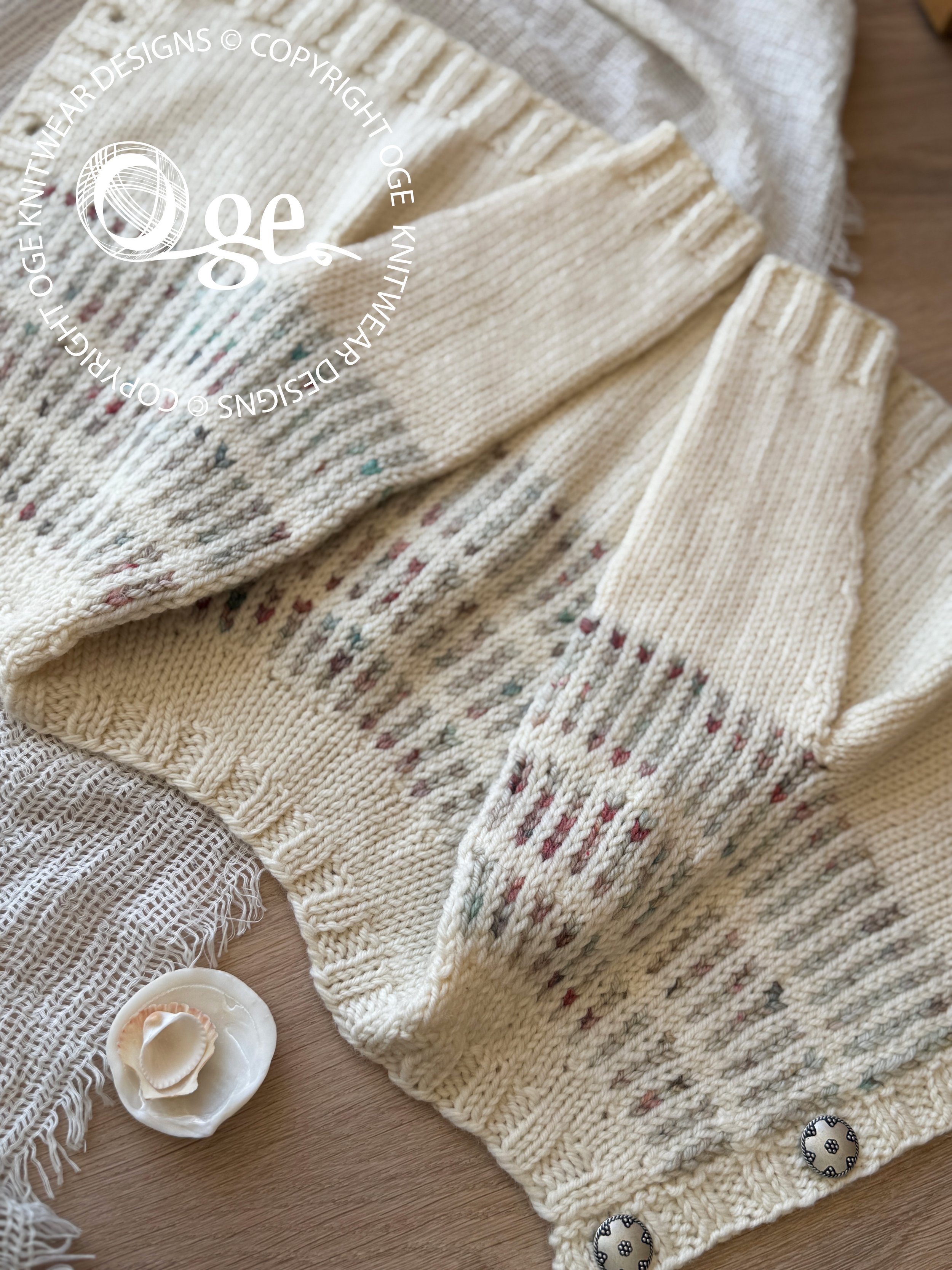 KNITTING PATTERN -- Lillesand Sweater - P155