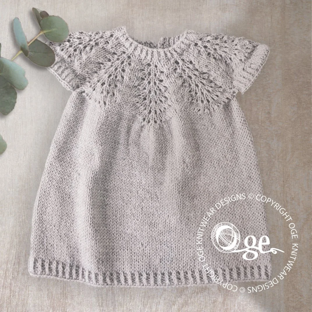 KNITTING PATTERN -- Whispers Dress - P206