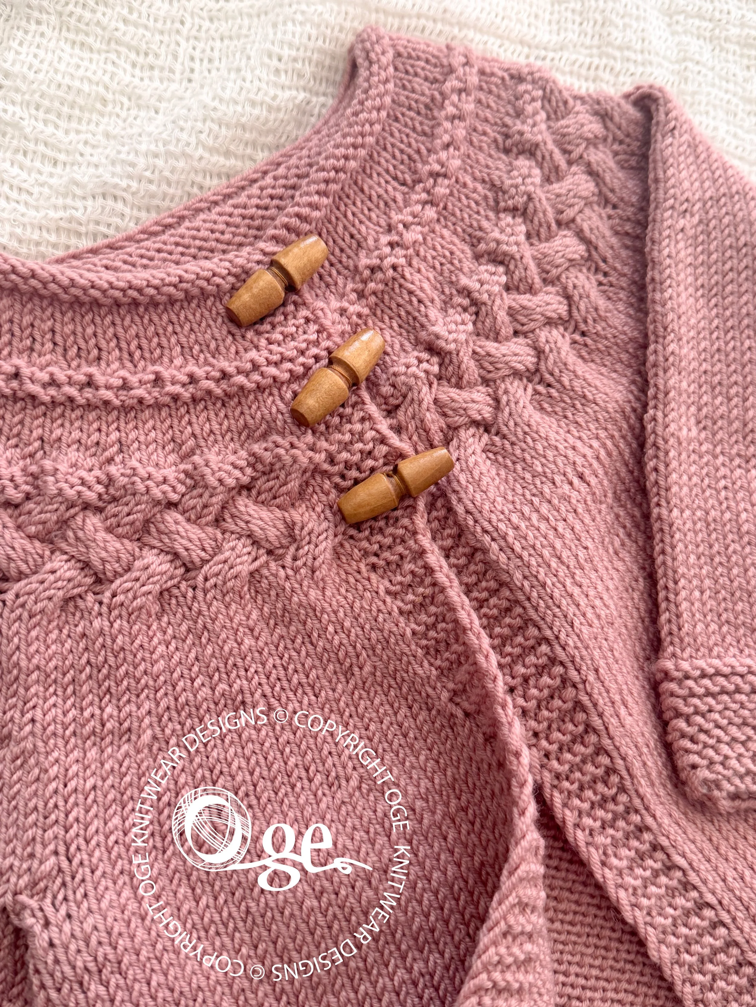 KNITTING PATTERN -- Heidi Jacket - P288