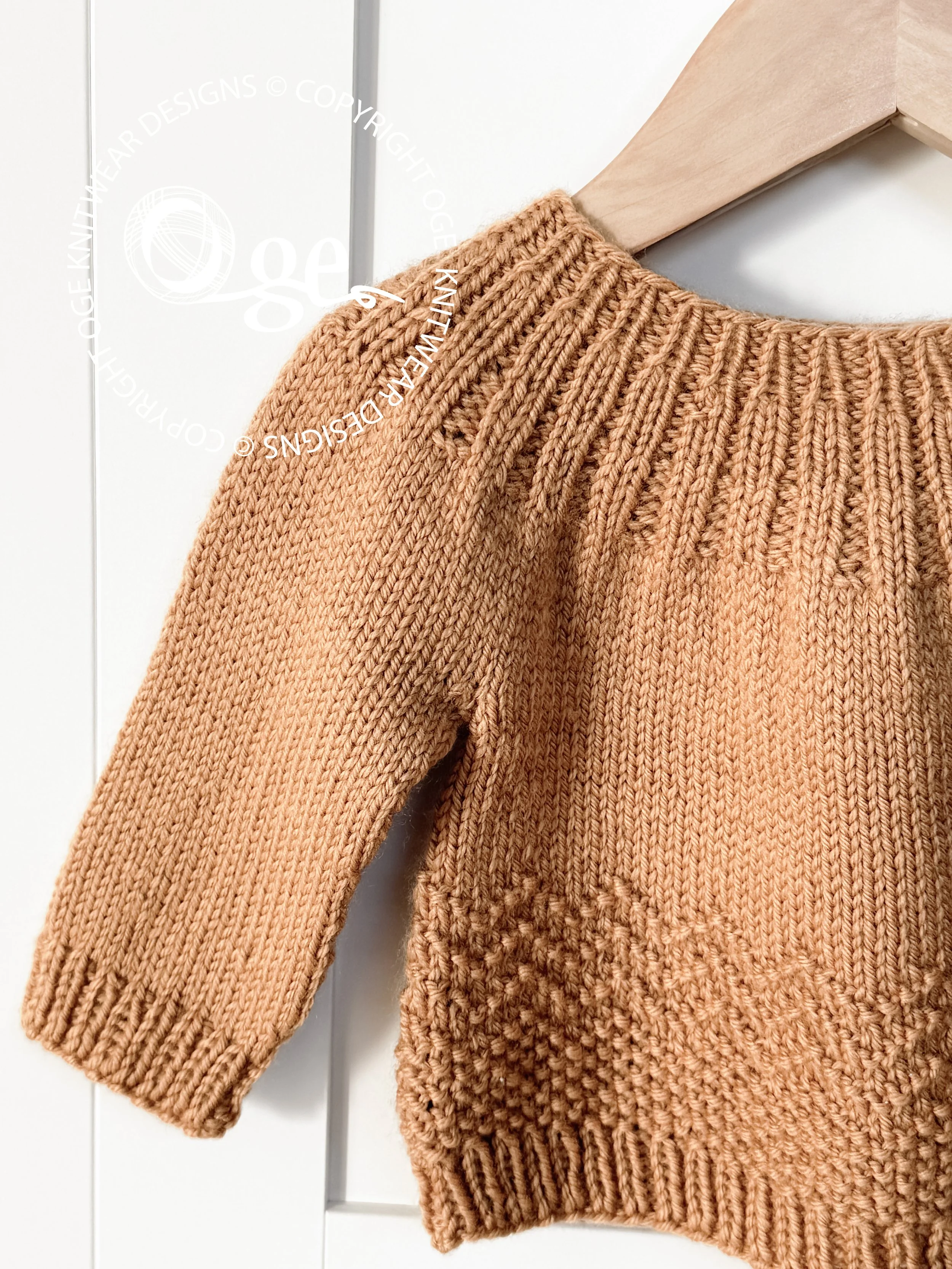 KNITTING PATTERN -- Sandefjord Sweater - P255