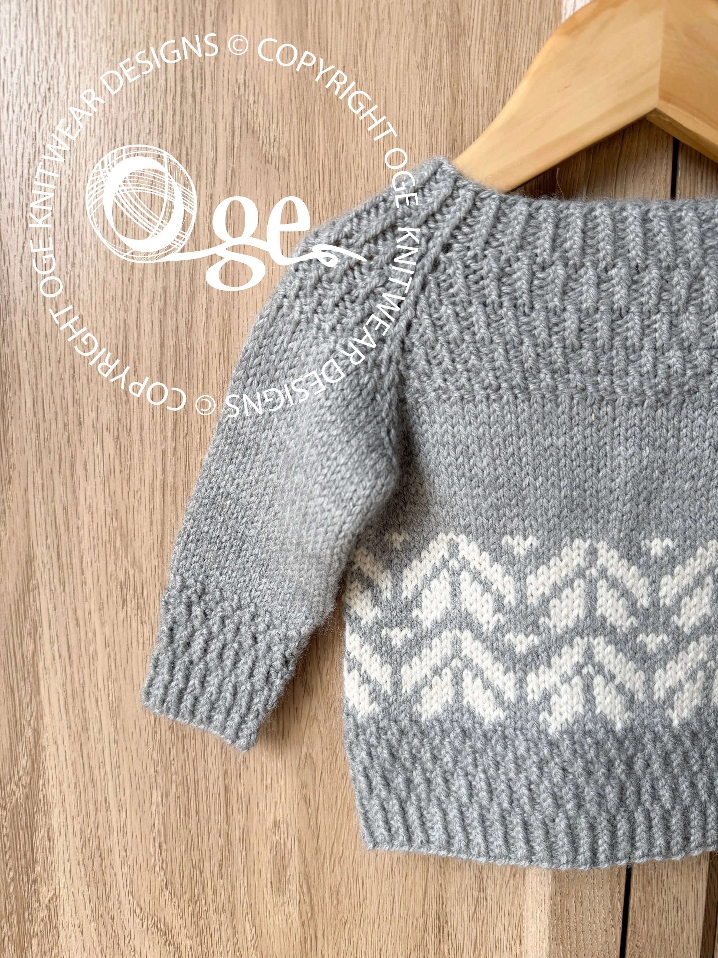 KNITTING PATTERN -- Stranden Sweater - P222