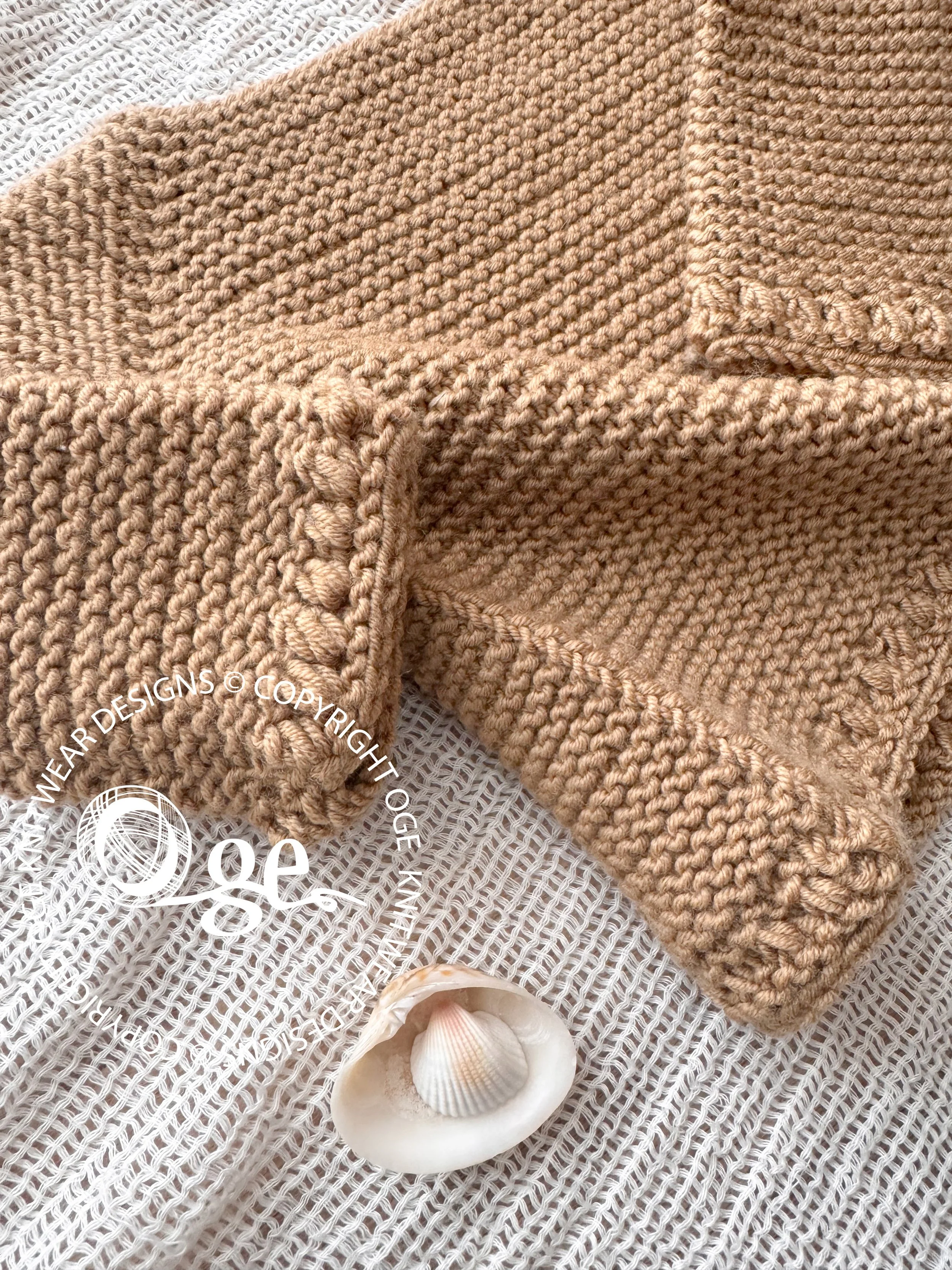 KNITTING PATTERN -- Lenox Sweater - P217