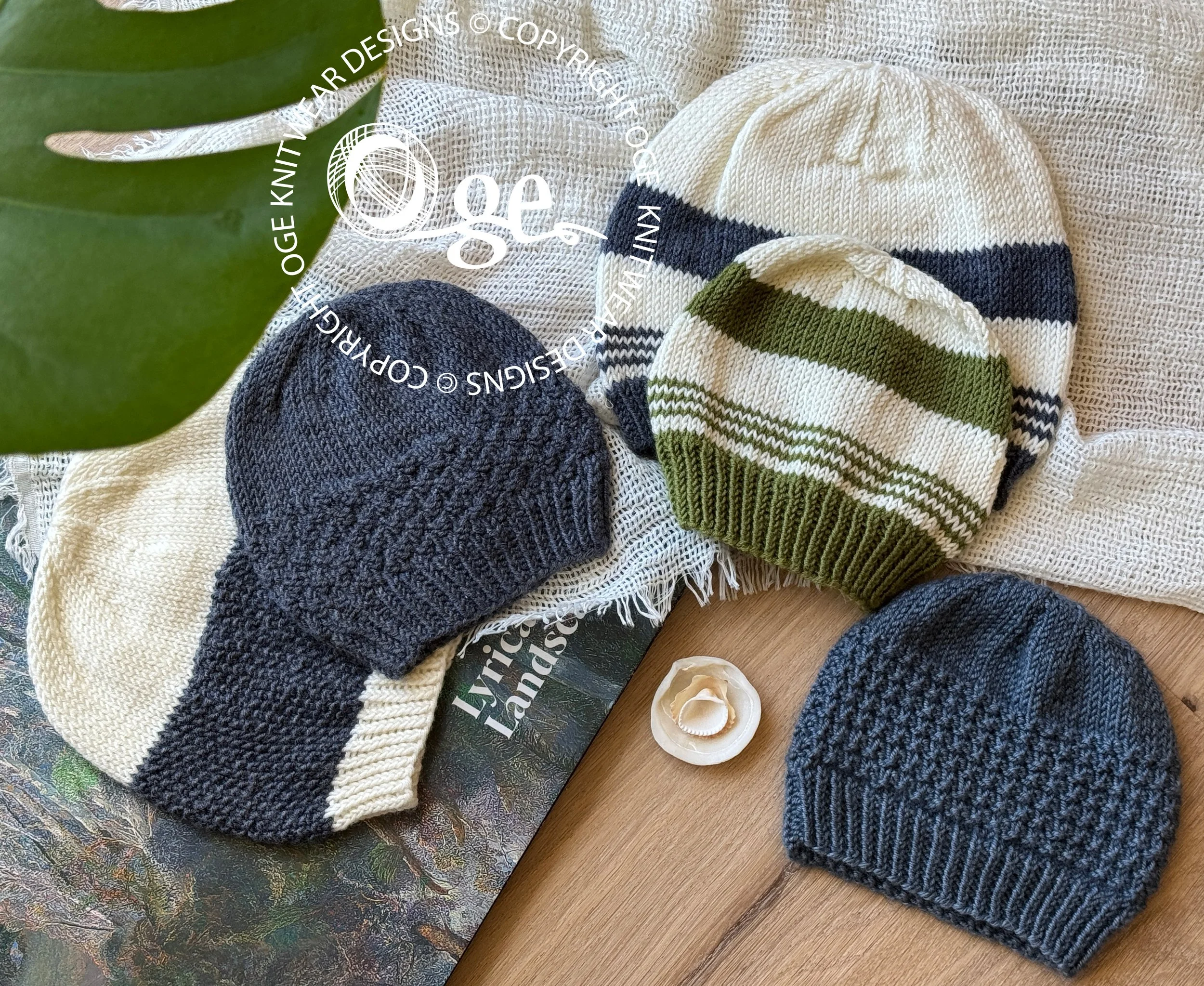 KNITTING PATTERN - Daintree Hat - P309