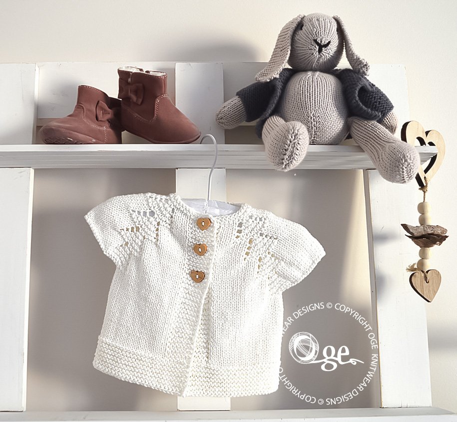 KNITTING PATTERN -- Flume’ Top Down Cardigan - P132