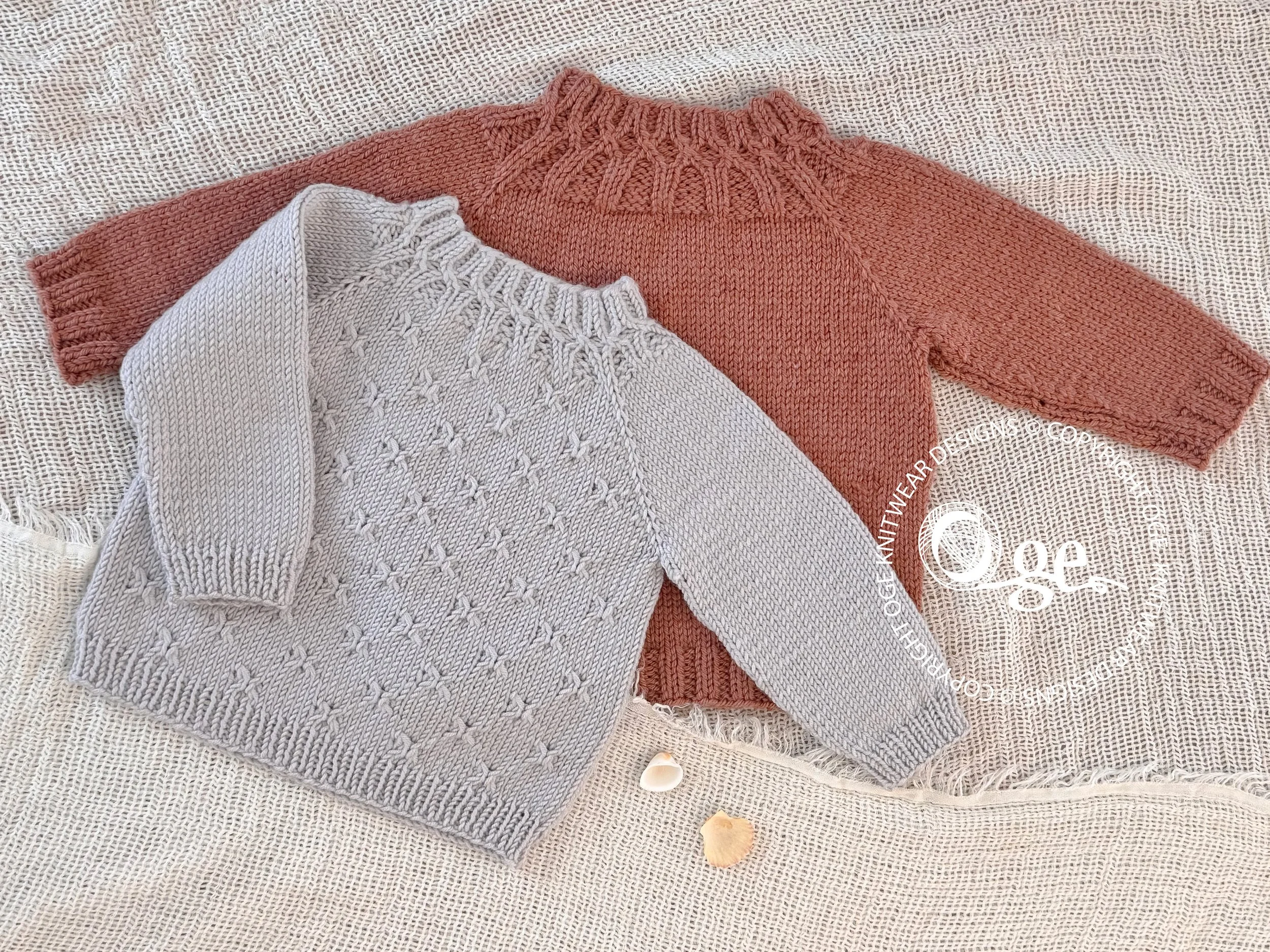 KNITTING PATTERN -- Butterfly Sweater - P299