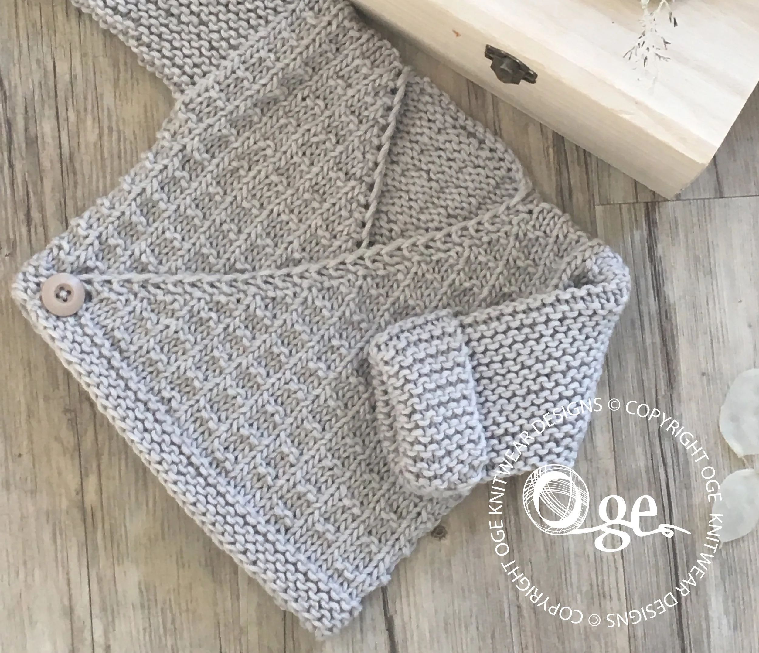 KNITTING PATTERN -- Avonlea Cross Over Top – P146
