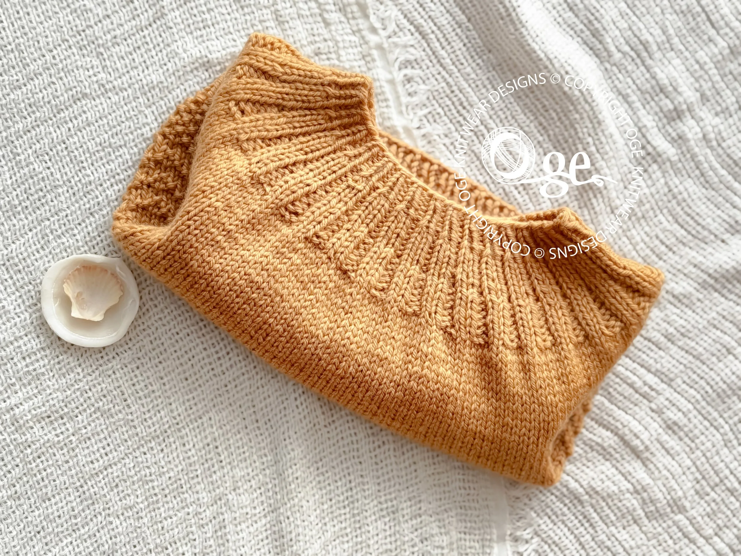 KNITTING PATTERN -- Sandefjord Sweater - P255