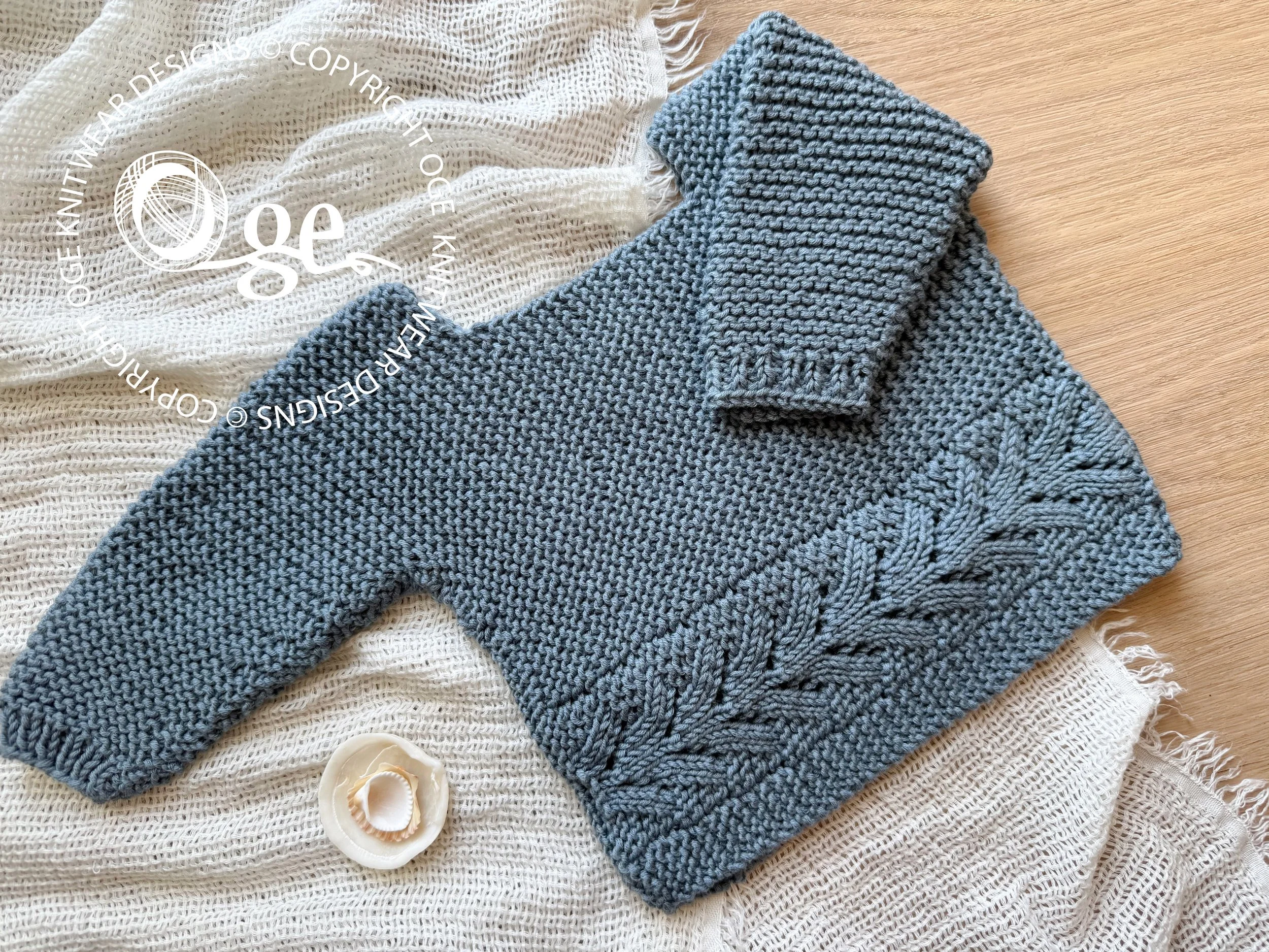KNITTING PATTERN -- Aspen Fir Sweater - P171