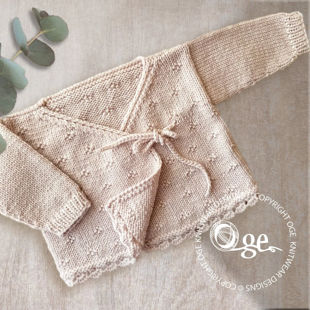 KNITTING PATTERN -- Elise Cardigan - P283 (C)