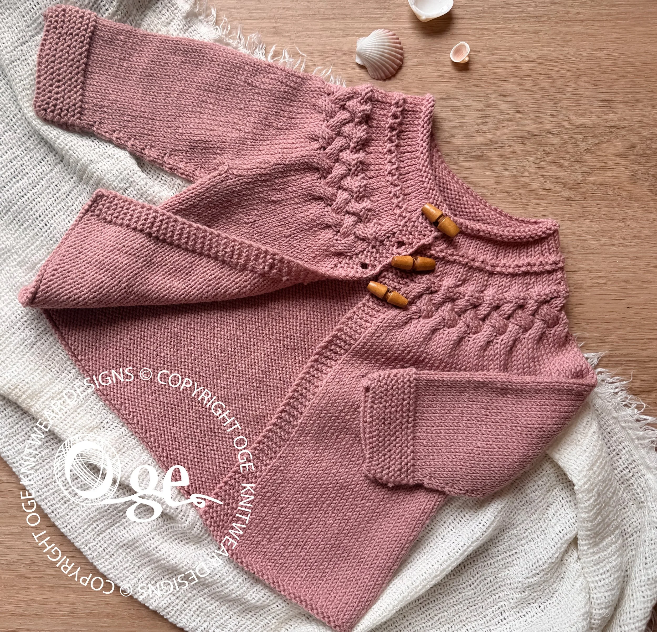 KNITTING PATTERN -- Heidi Jacket - P288