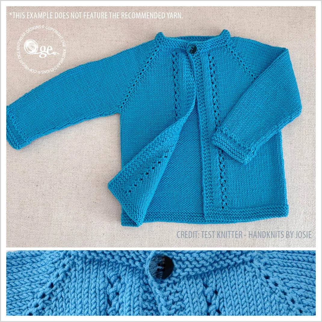KNITTING PATTERN -Triveres Cardigan - P303