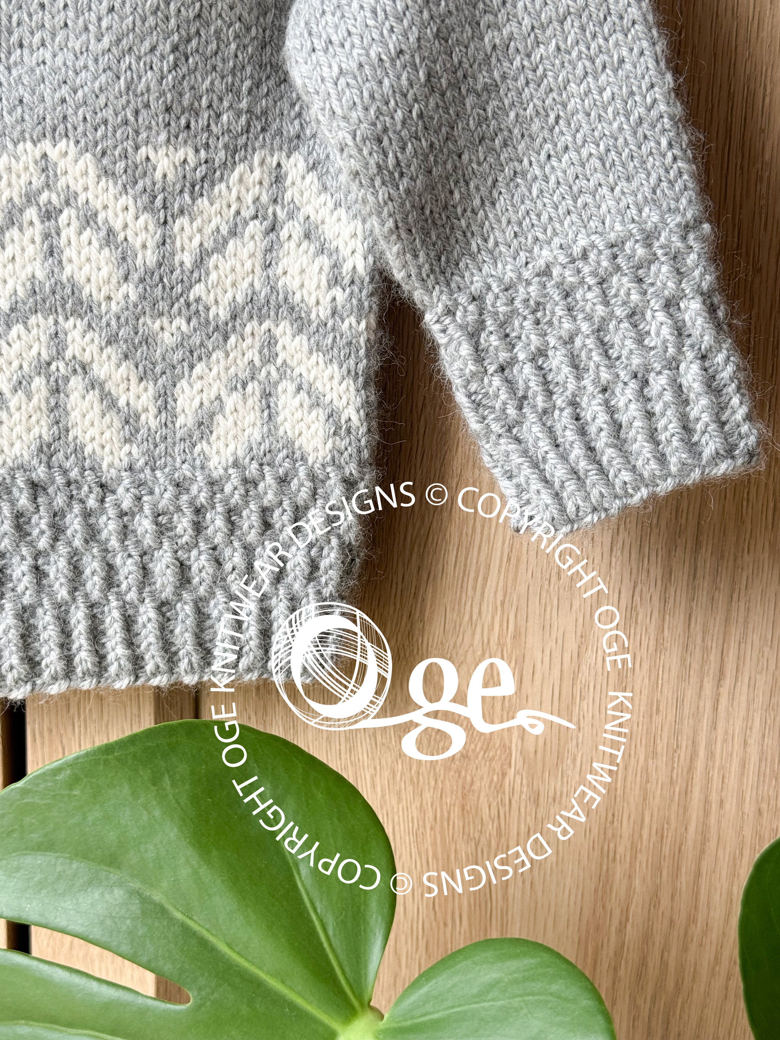 KNITTING PATTERN -- Stranden Sweater - P222