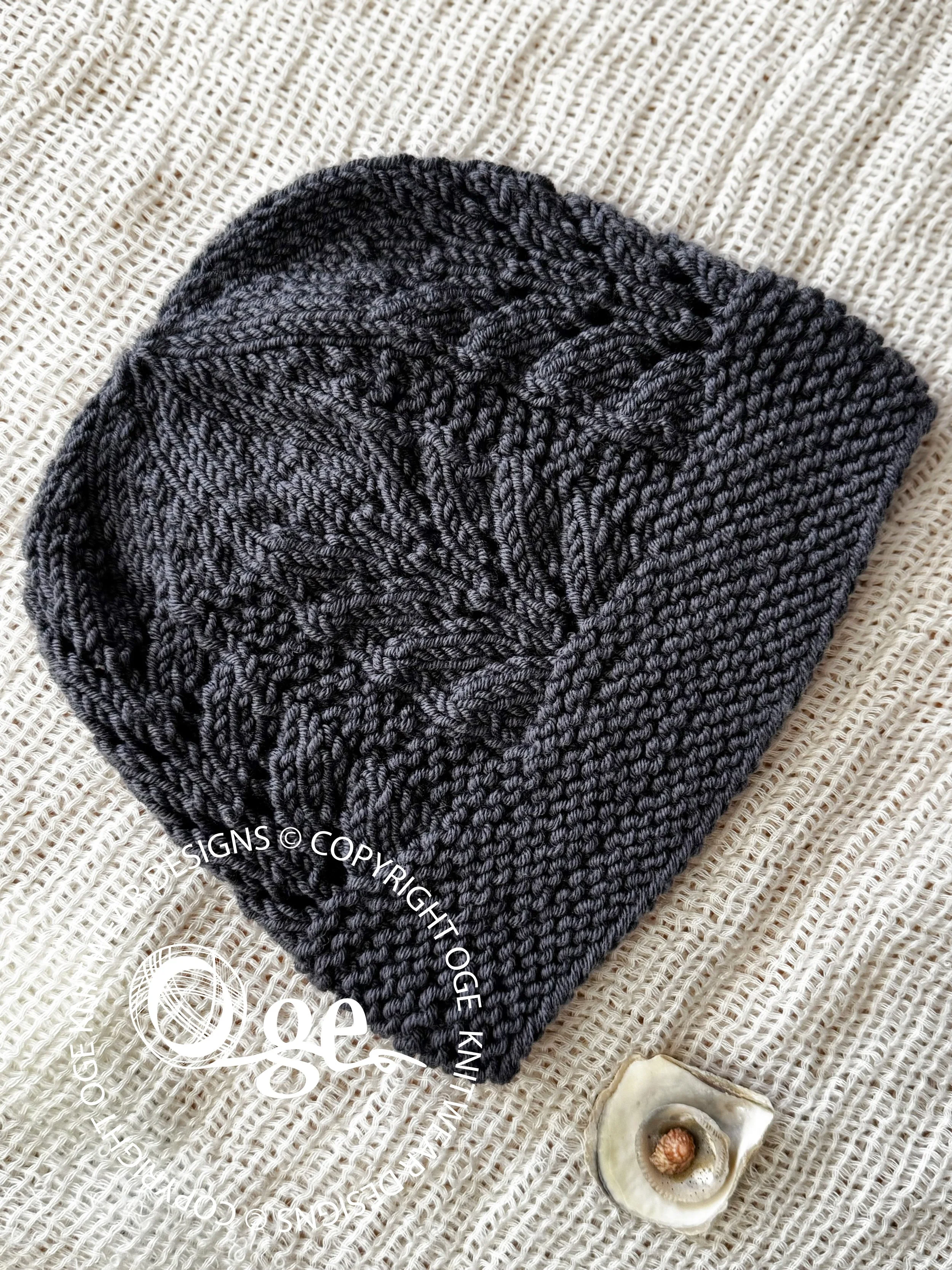 KNITTING PATTERN -- Norwegian Fir (Hat) - P310