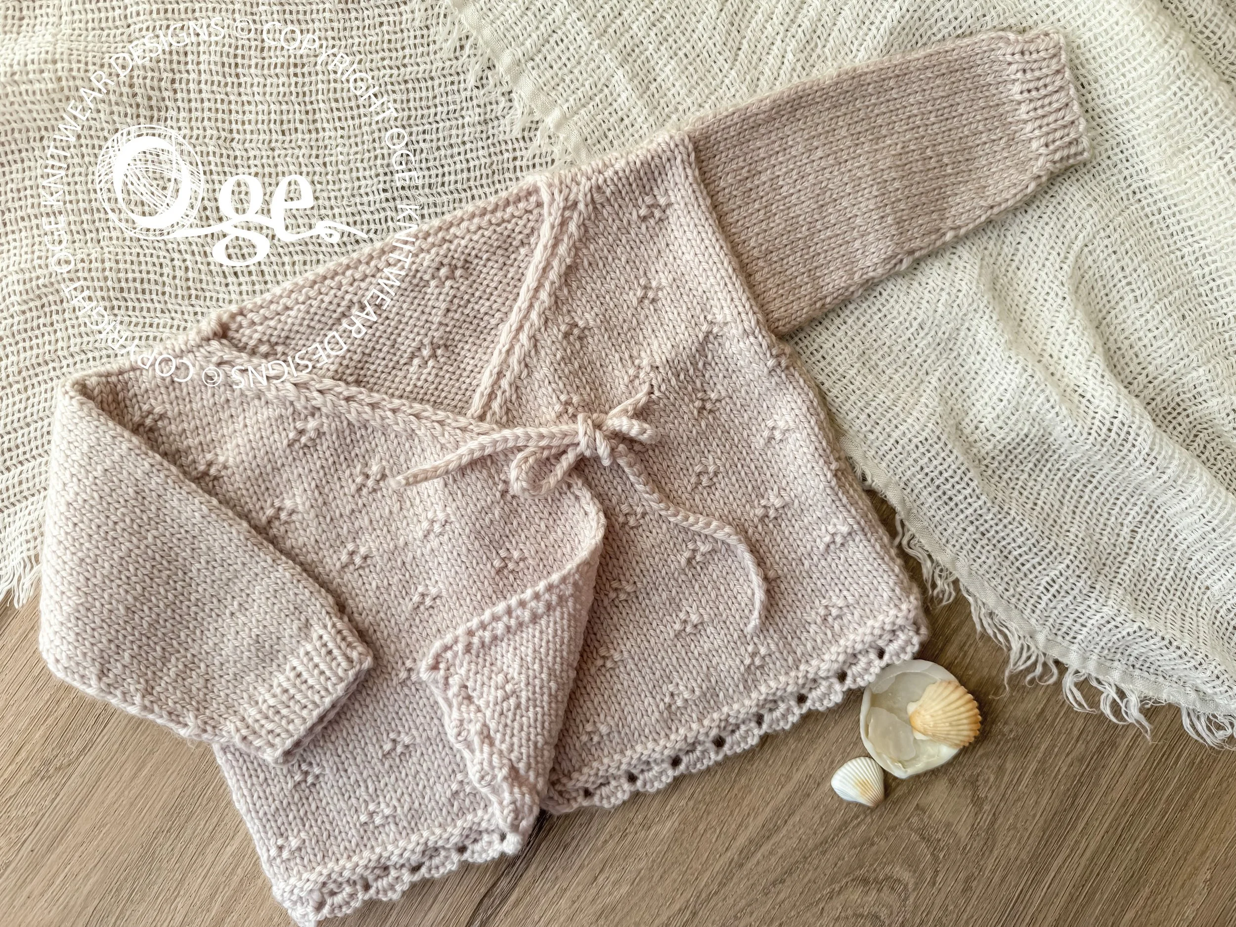 KNITTING PATTERN -- Elise Cardigan - P283 (C)