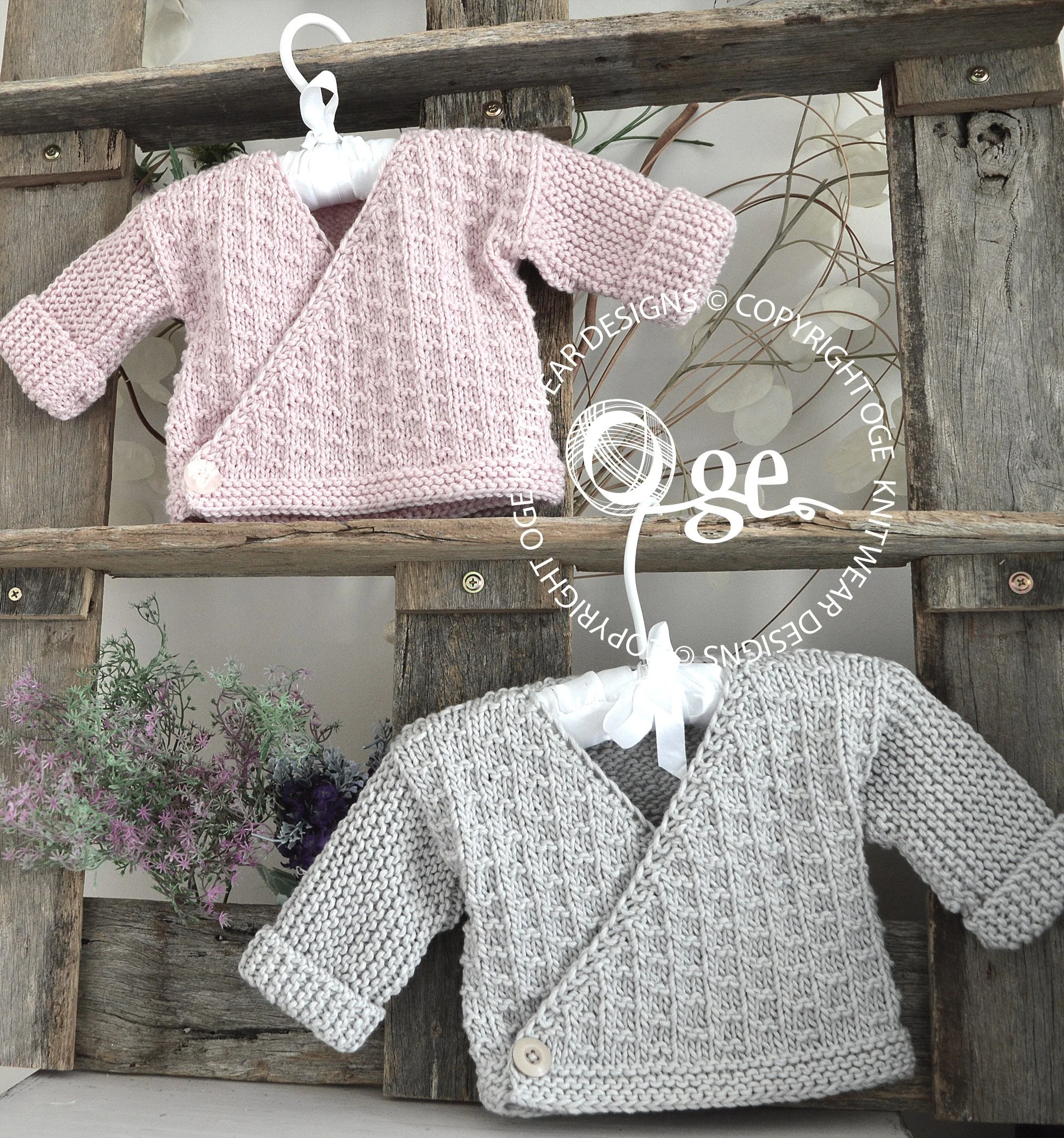 KNITTING PATTERN -- Avonlea Cross Over Top – P146